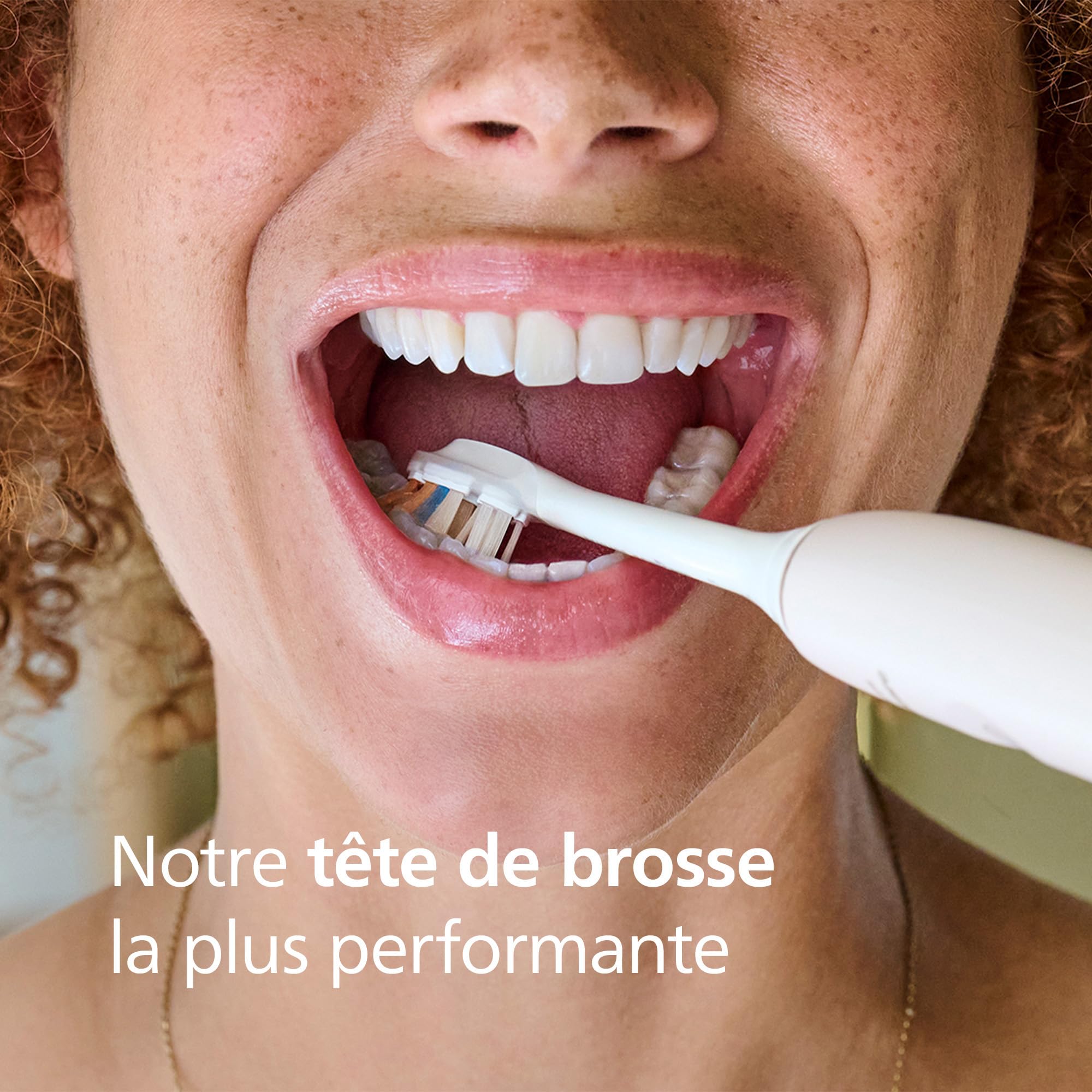 Philips Sonicare A3 Premium tout-en-un - têtes de brosse à dents de rechange d'origine, blanc, lot de 4, HX9094/87