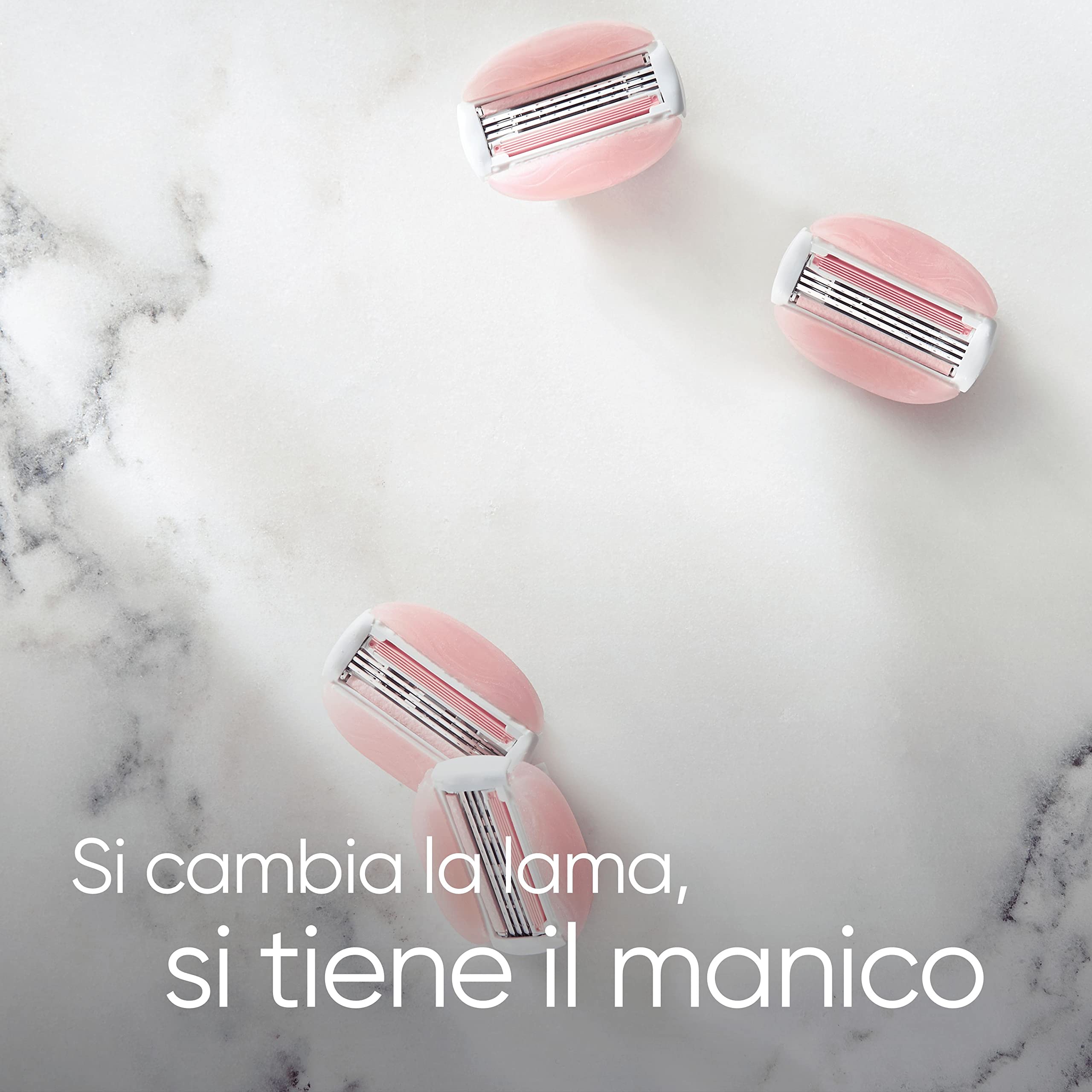 Gillette Venus Comfortglide Spa Breeze, RASOIO DONNA, 8 LAMETTE (da 3 Lame), per una Rasatura Fluida Profonda e Duratura, IDEA REGALO DONNA