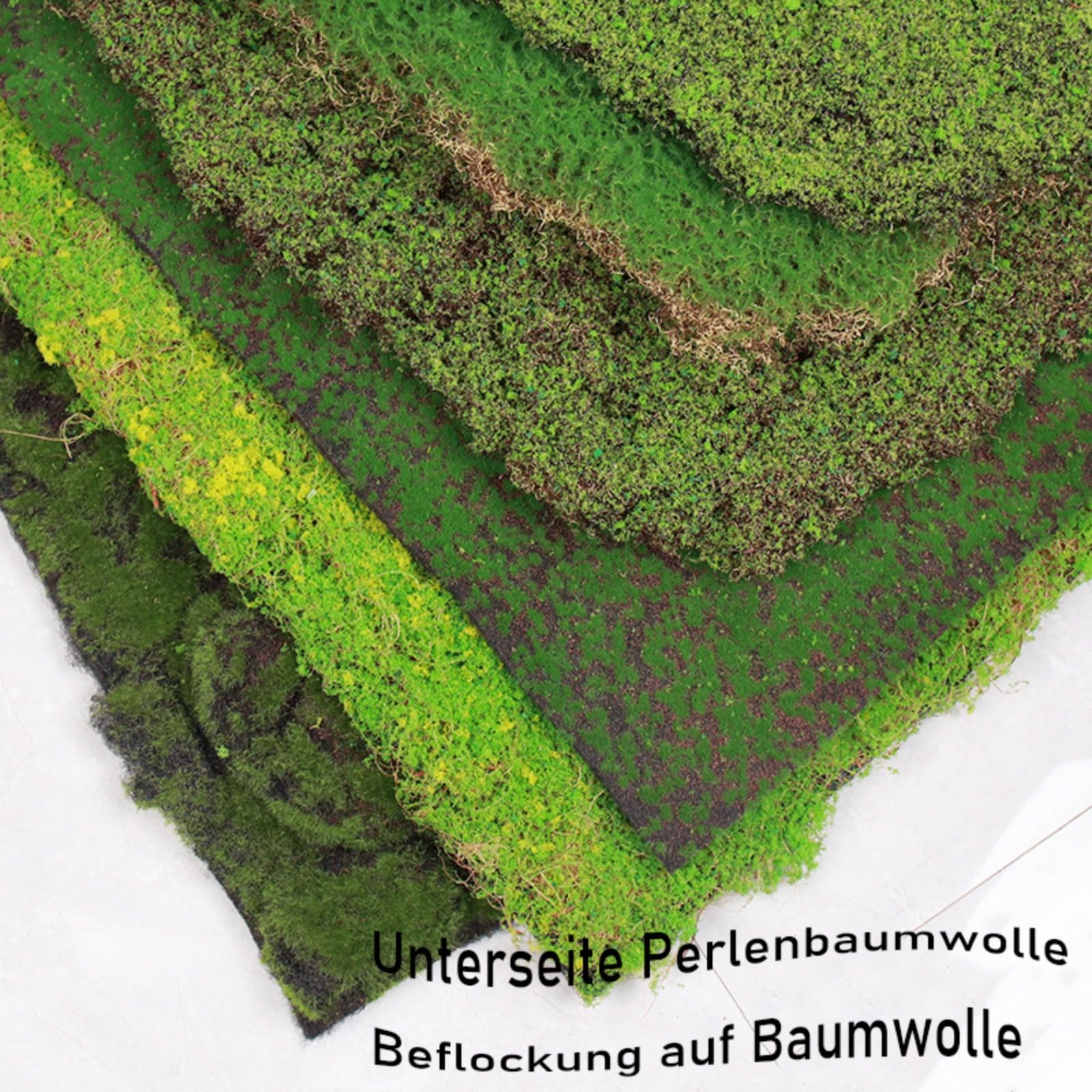 Künstliche Moos, Weiches Teppich Moosmatte, Moosplatte Deko, Pflanzenteppich Moos Wandbild Paneele Wandverkleidung, Moosbild Wandplatten für Hochzeit, Geburtstag (Gelb,100 * 100 cm)