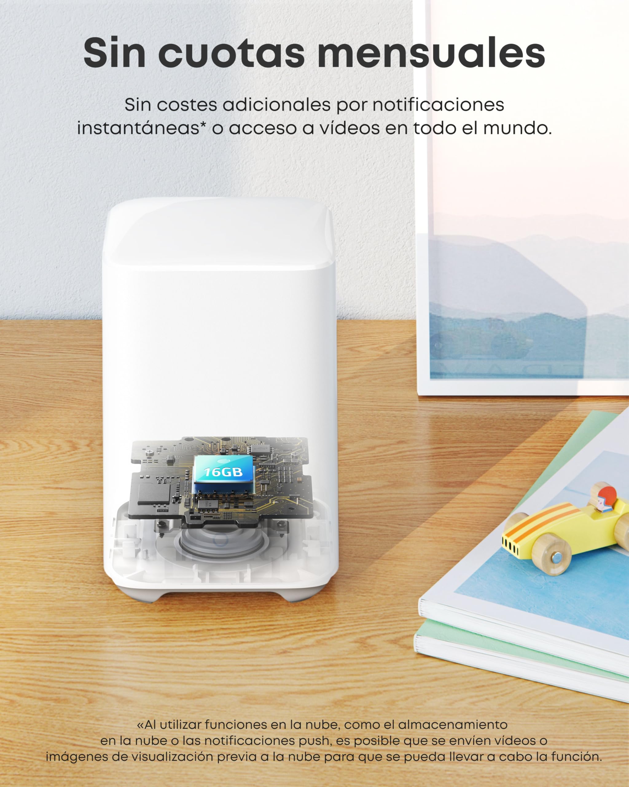 eufy Security eufyCam 2C Pro, Camara vigilancia WiFi Exterior