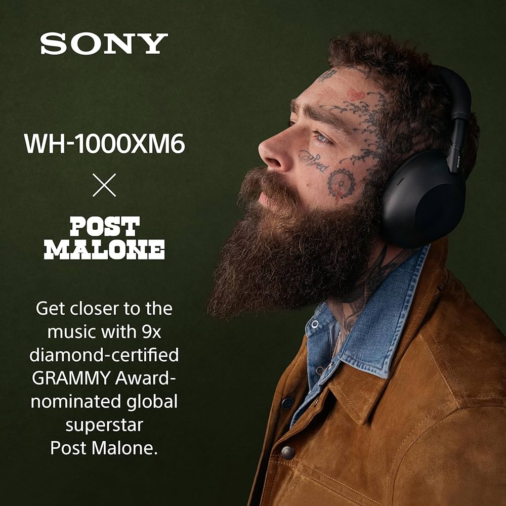 SONY WH-1000XM6 Amiral Gemisi Gürültü Önleyici Kulak Üstü Kablosuz