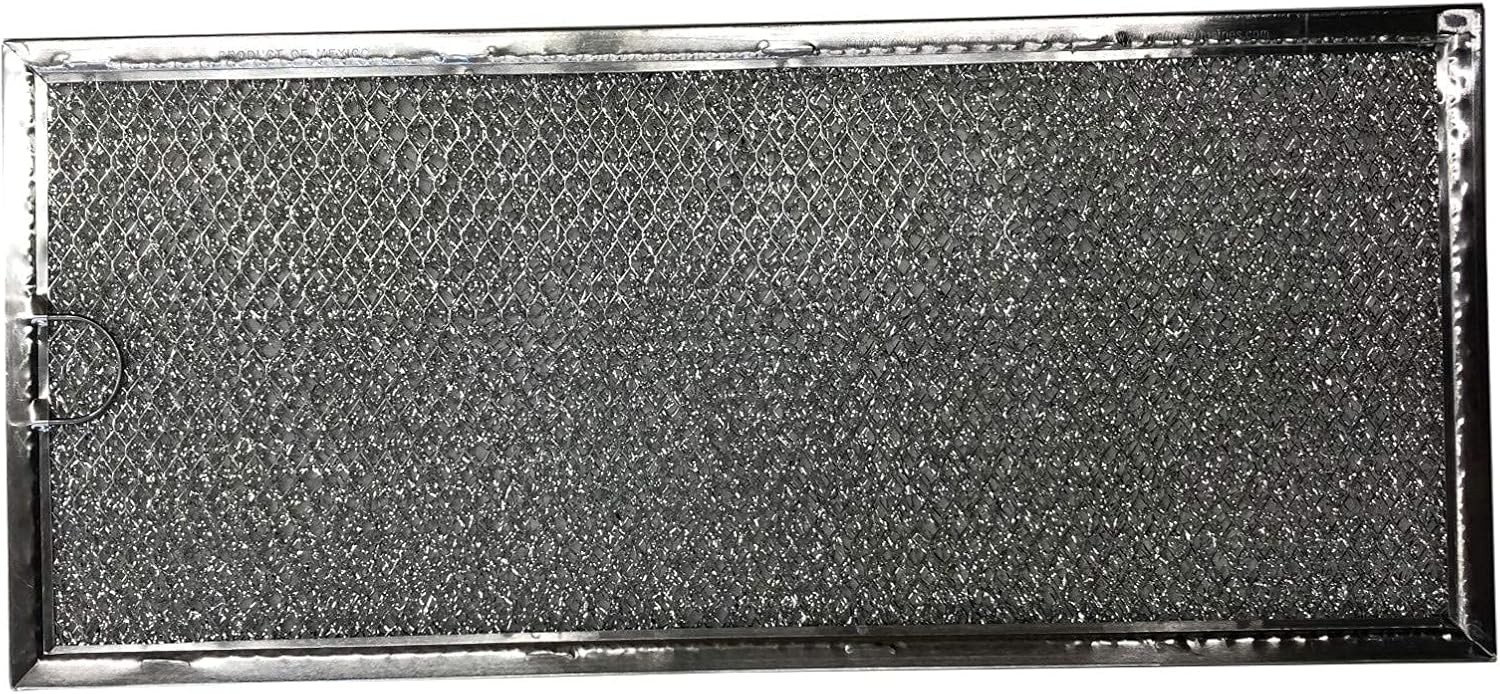 Filter Everything 4-Pack Aluminum Range Hood Filters – Compatible with GE & Whirlpool W10208631A, WB06X10596, DE6300196A, RHF0525 – 5-7/8 x 13-3/8 x 1/8
