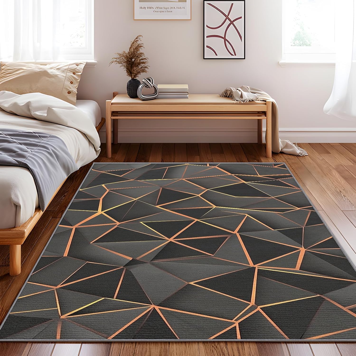 Tapis d'entrée antiderapant pour couloir et porte b-464