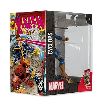 Amazon.com: McFarlane Toys - Marvel Cyclops 1:10th Scale