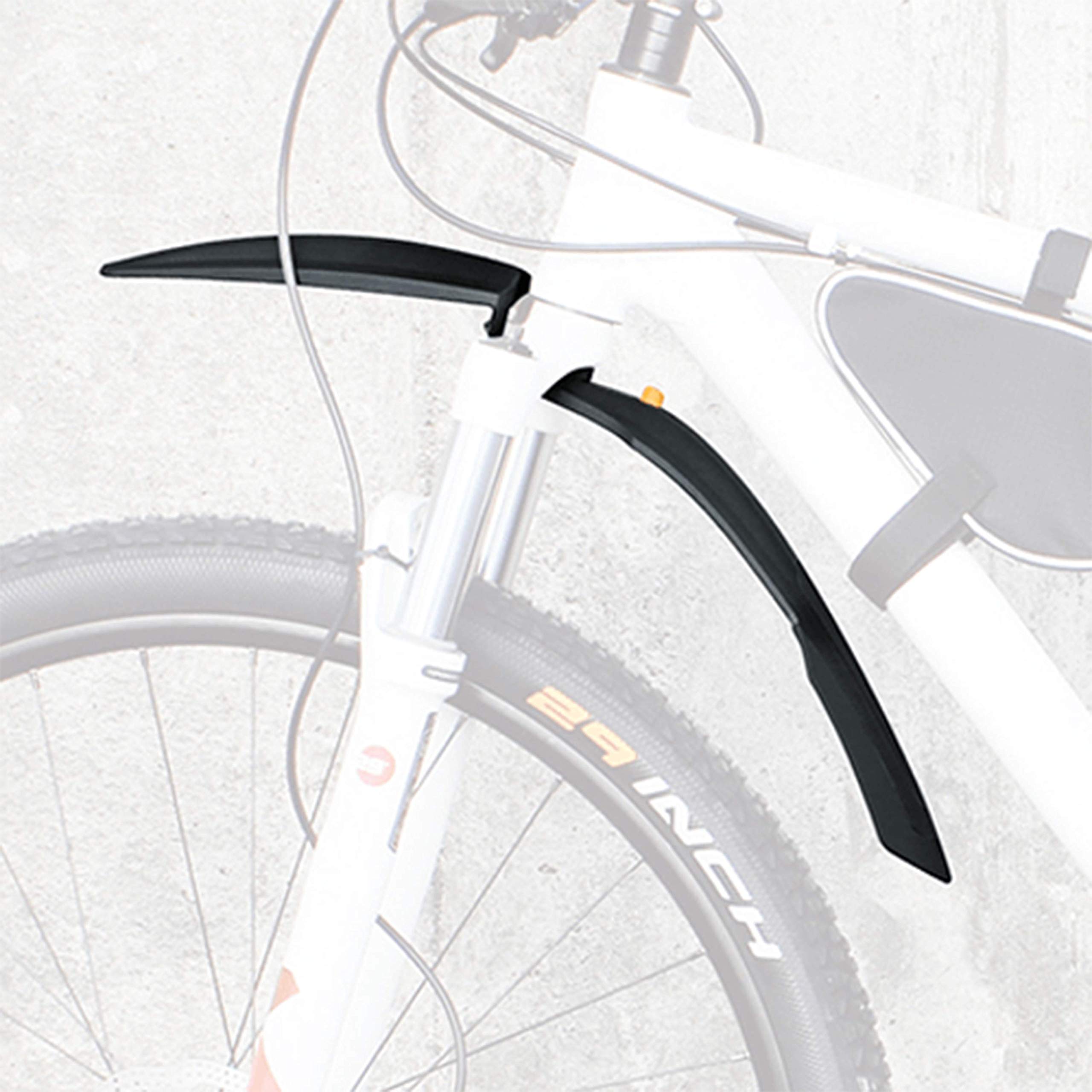 SKS Juego de protectores para bicicleta de montaña, color oscuro (Shockblade y X-Blade)