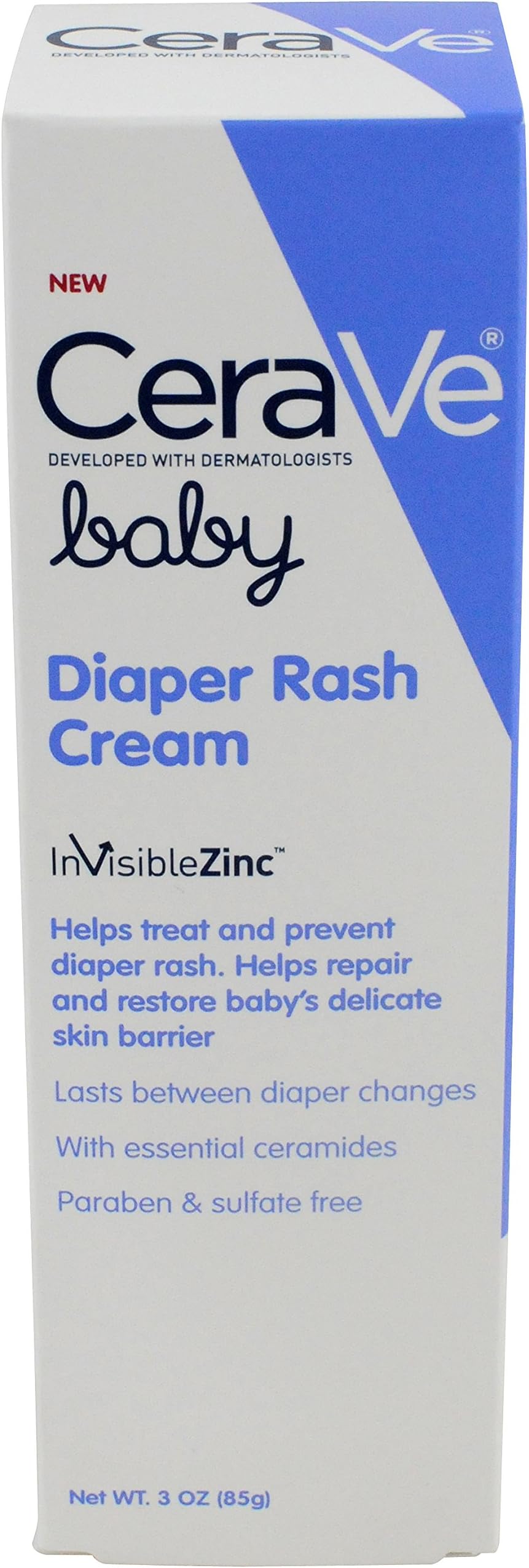 CeraVe Baby Diaper Rash Cream, 3 Ounce