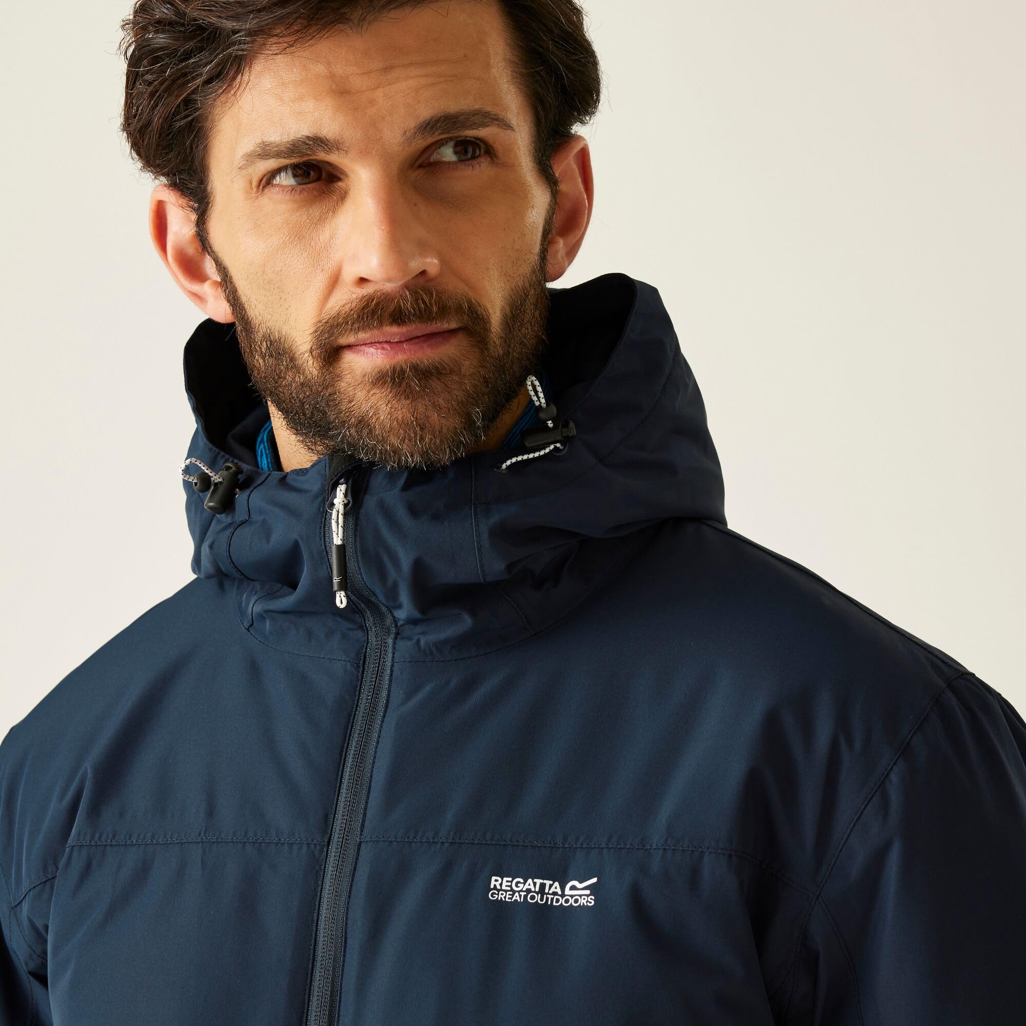 Regatta Hombre Chaqueta Impermeable Y Aislante Thornridge, Black