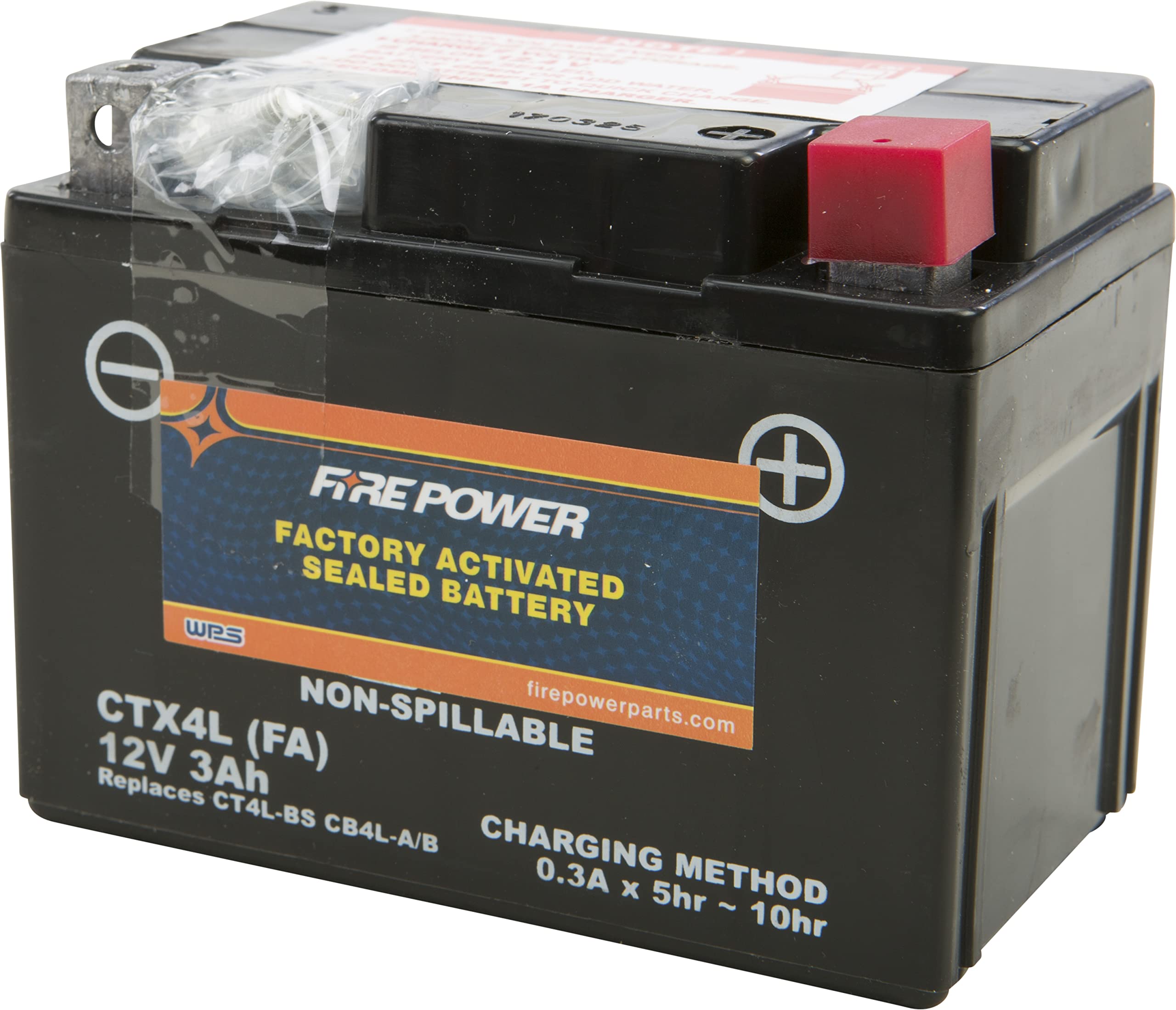 Amazon.com: WPS CTX4L FA Factory Activated Maintenance Free Sealed