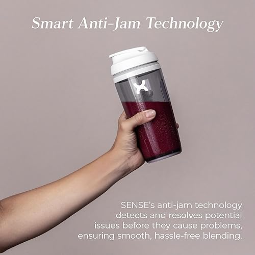 Miniatura 4 de Promixx Licuadora inalámbrica inteligente SENSE, color blanco