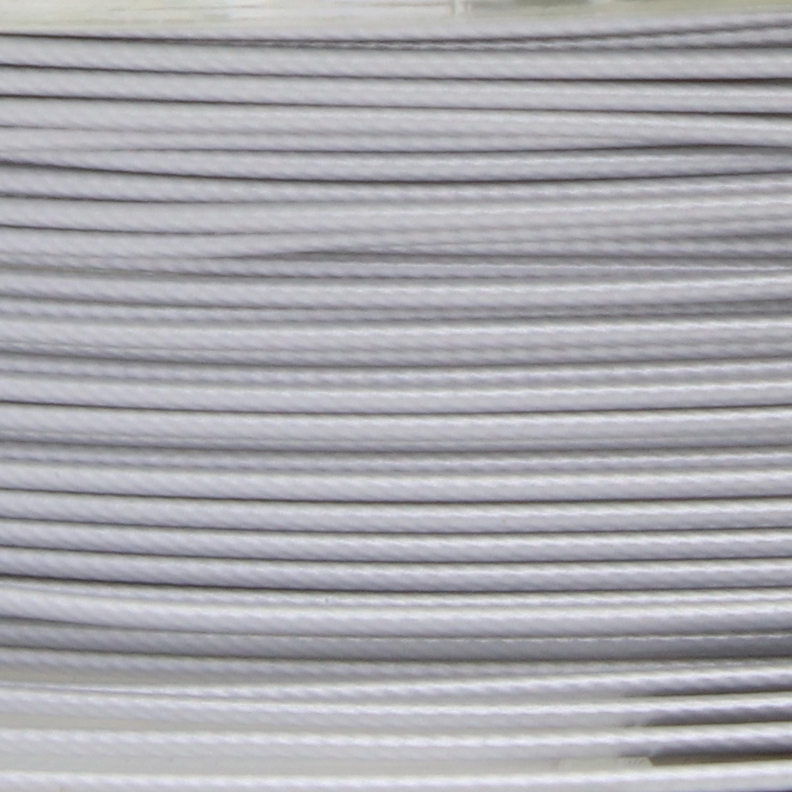 The Beadsmith Flex-Rite 49 Strand Nylon Coated, Stainless-Steel Beading Wire, Jewelry Making Supply (.018 Dia, Pearl Silver - 30 Ft)