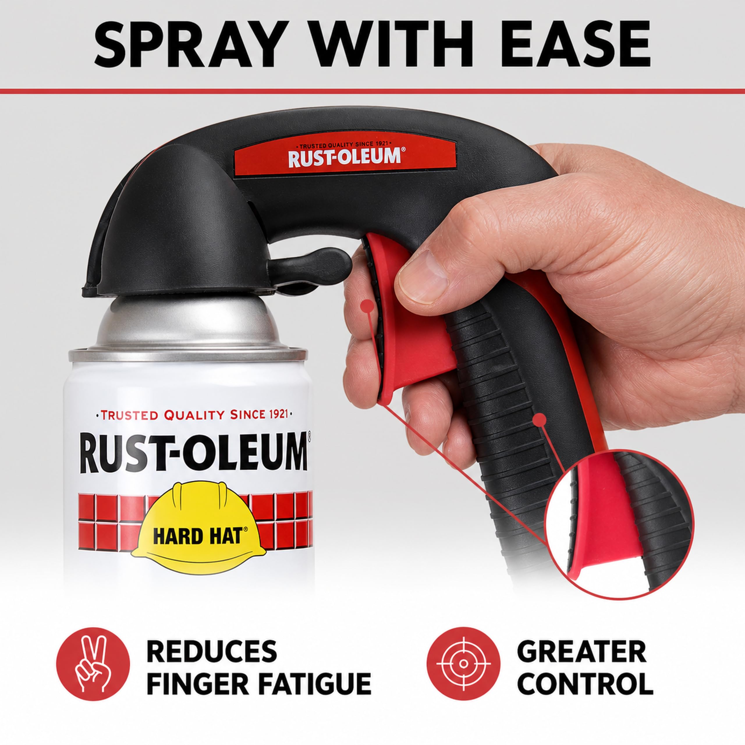 Rust-Oleum Comfort Grip Spray Paint Handle -6