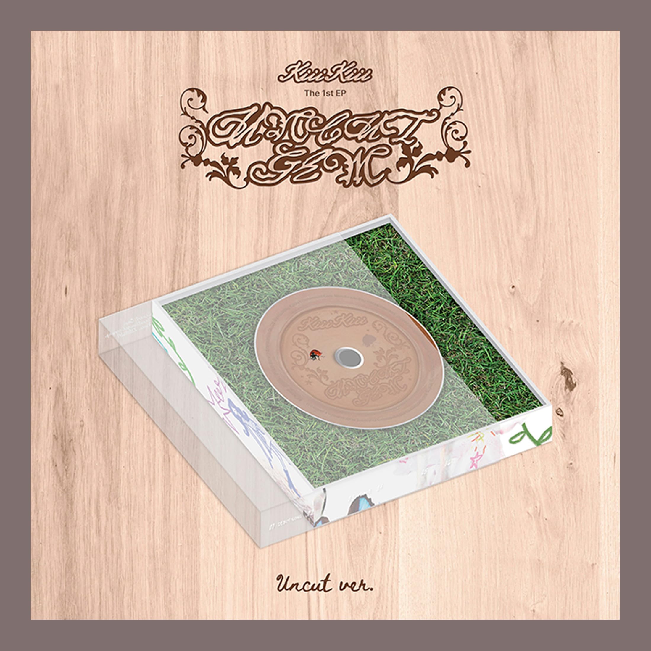 KiiiKiii 直筆サイン「UNCUT GEM」DIGGING ver. KIIIKIII, KIKI, KIII KIII - KiiiKiii Uncut Gem 1st Mini