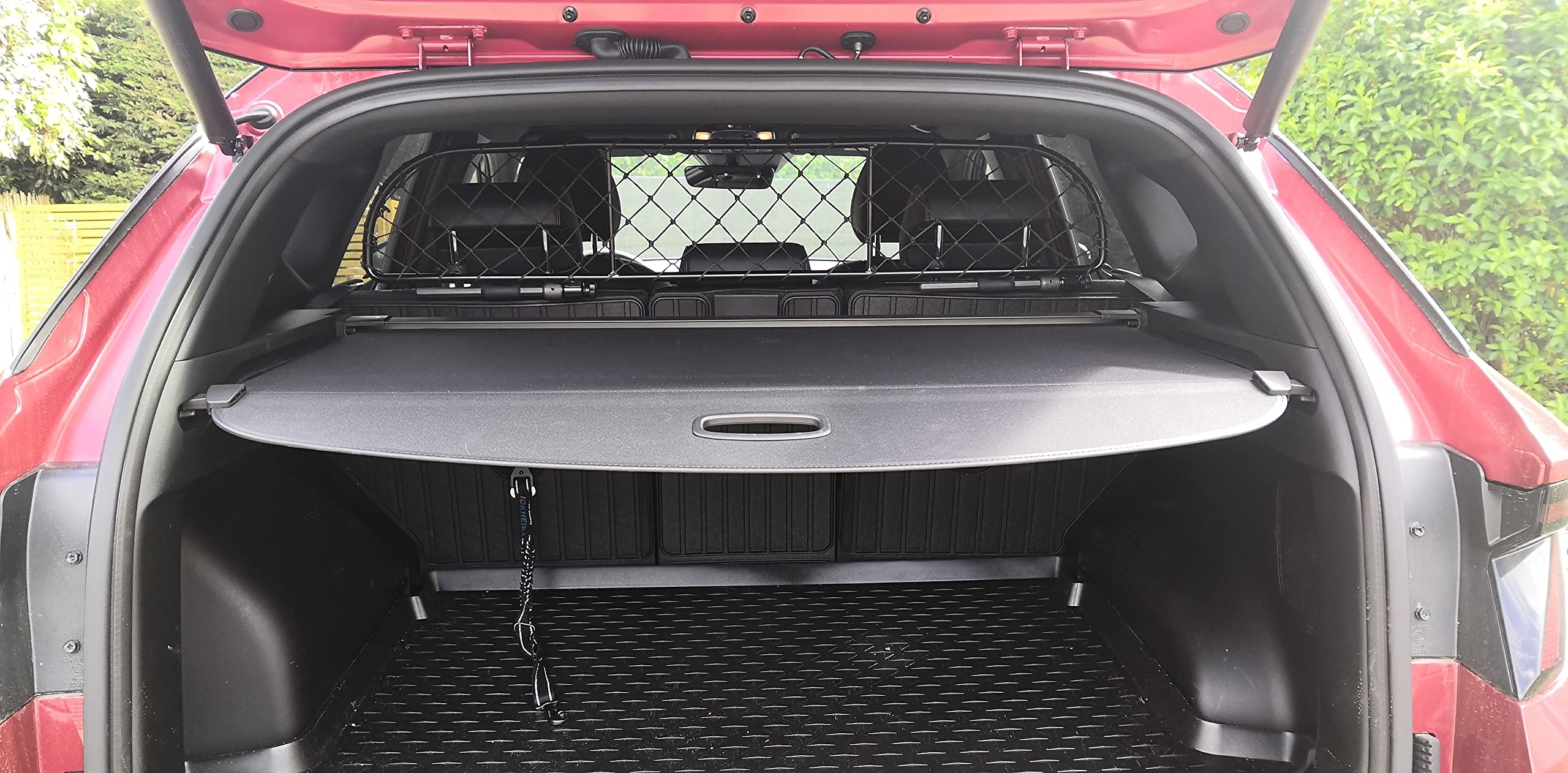 ERGOTECH Trennnetz Trenngitter für Hyundai Tucson (ab BJ 2021), RDA65-XXS16, für Hunde und Gepäck