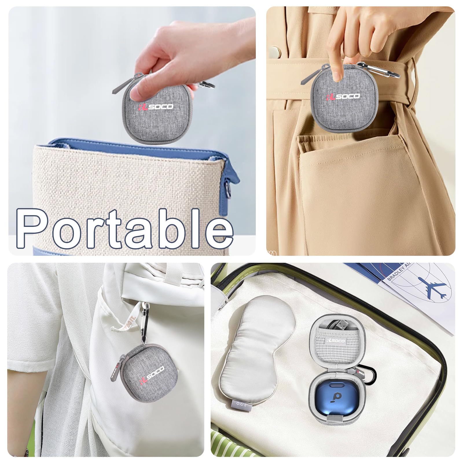 Amazon | RLSOCO ハードケース Anker Soundcore Liberty 4 NC