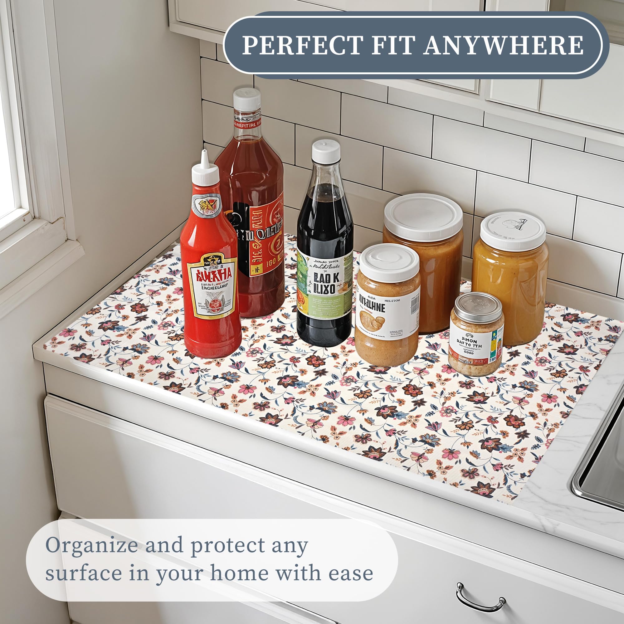 Kuber Industries Shelf Liners - Protect Your Shelves -2