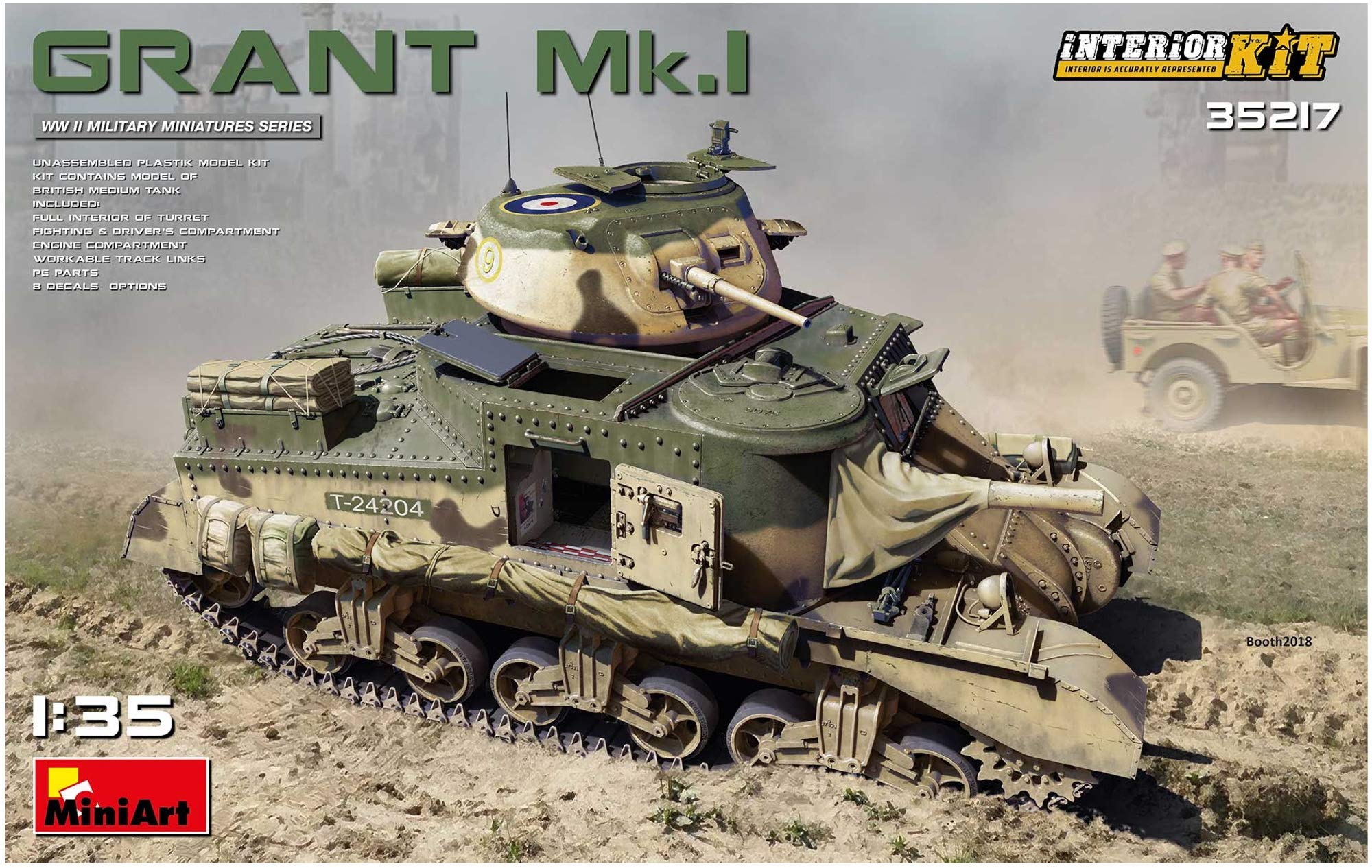 Miniart MIN35217 zestaw do modelowania z tworzywa sztucznego, różne