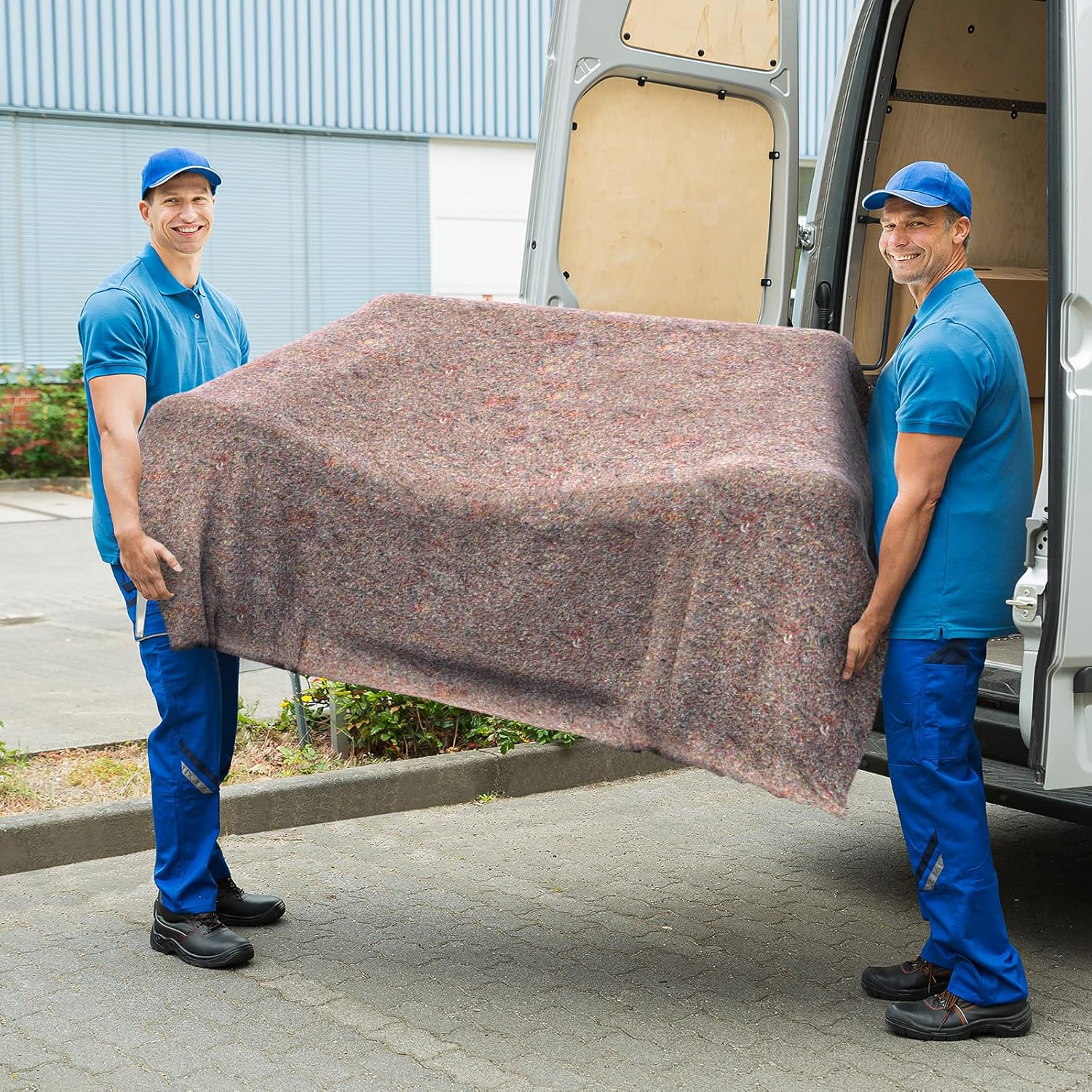ZENY Textiles Moving Blankets 12 Pack Pro Economy Packing Shipping Moving Pads 54 x 72 (21 lb/dz),Packing Blankets Storage Blankets for One Time Moving : Tools & Home Improvement