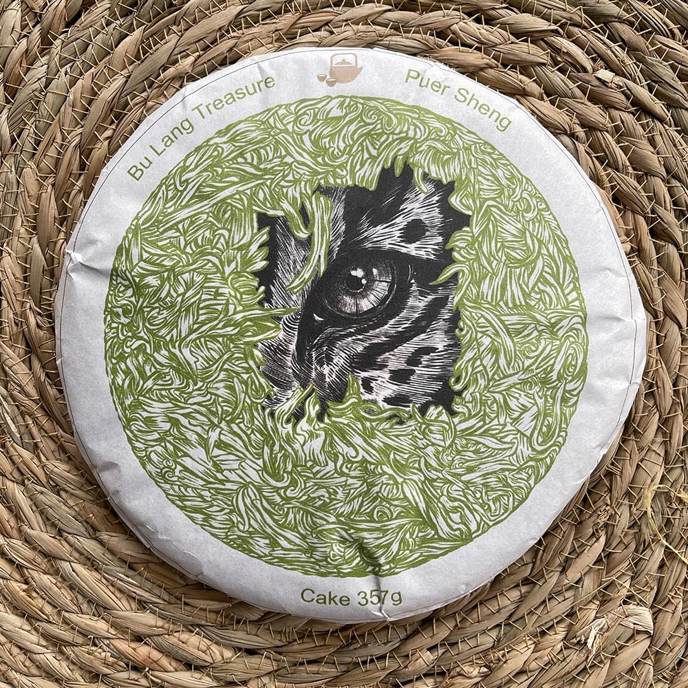 Tè Puer Sheng (crudo) Bulang Treasure • Raccolto del 2020 • Confezione da 357g • Tè cinese di qualità • TEA SOUL