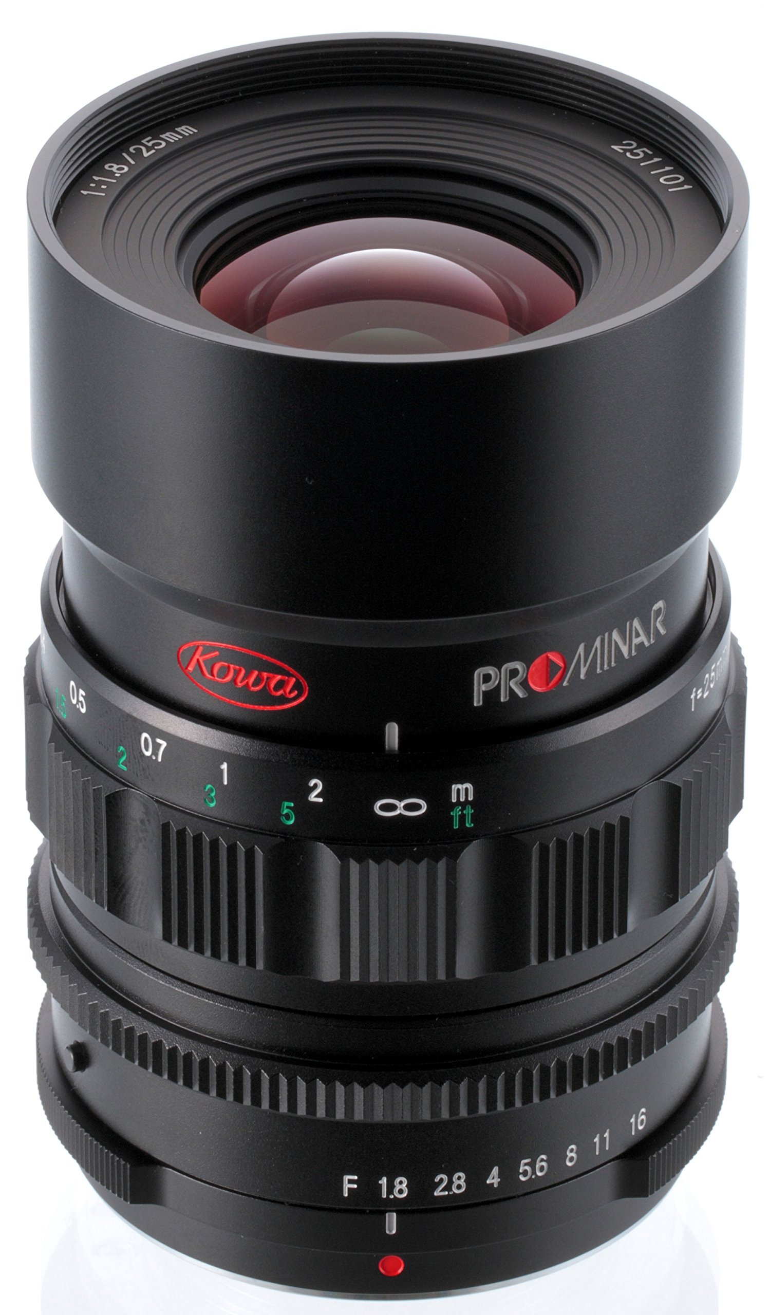 Amazon | Kowa 単焦点レンズ PROMINAR 25mmF1.8 ブラック マイクロ
