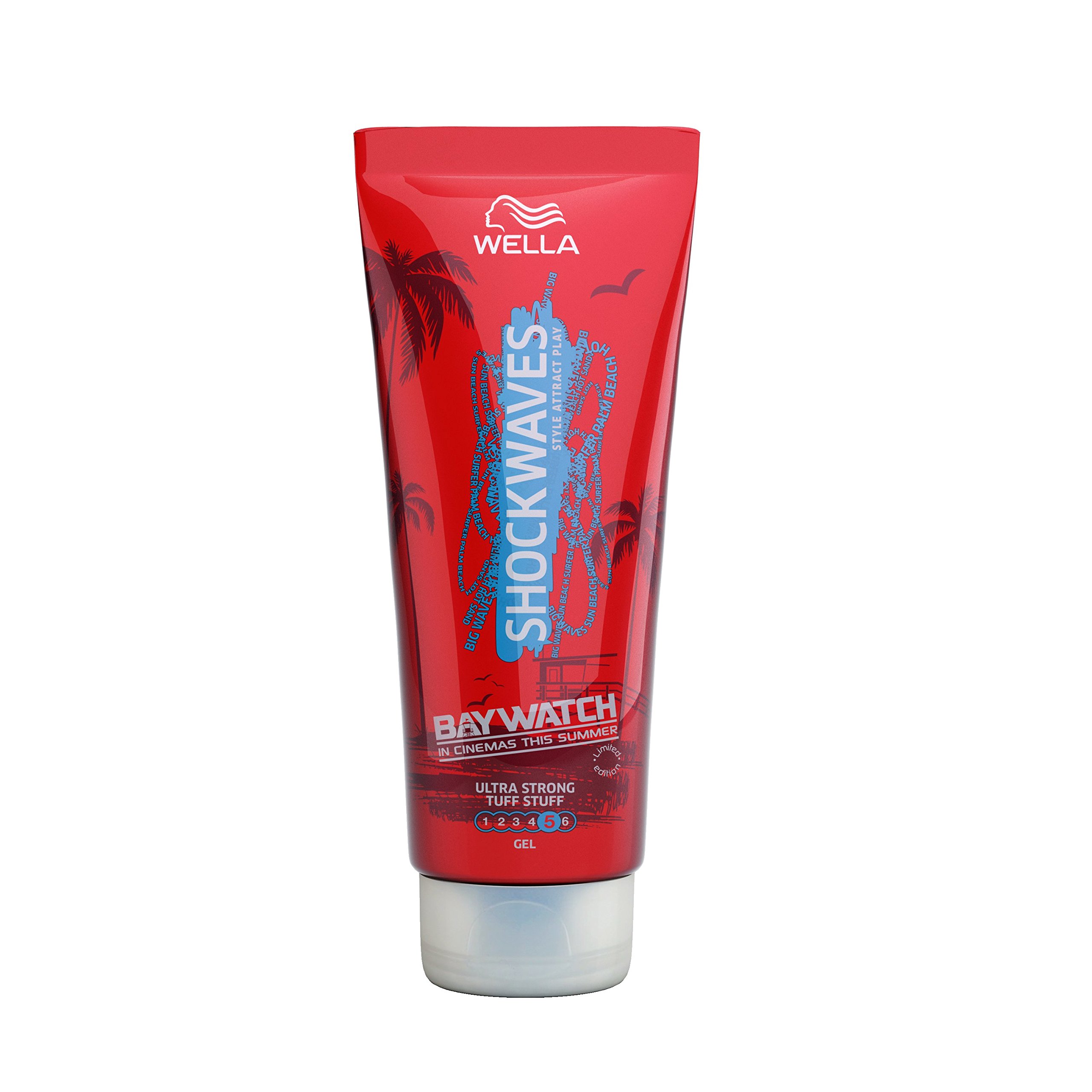 Wella Shockwaves Tuff Stuff Heat and Sweat Proof Gel, 2 ml