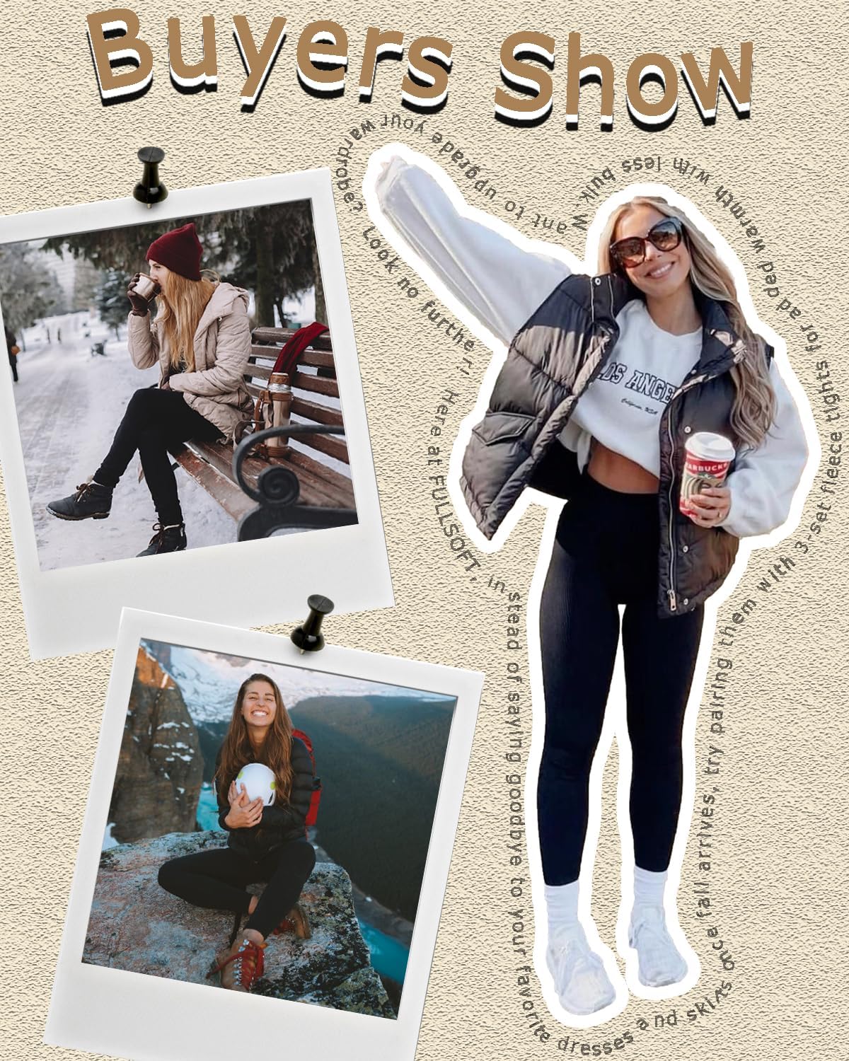 FULLSOFT 3 Pack Leggings for Women High Waisted Soft Black Yoga Pants for Workout Athletic Running Reg & Plus Size - Image 5