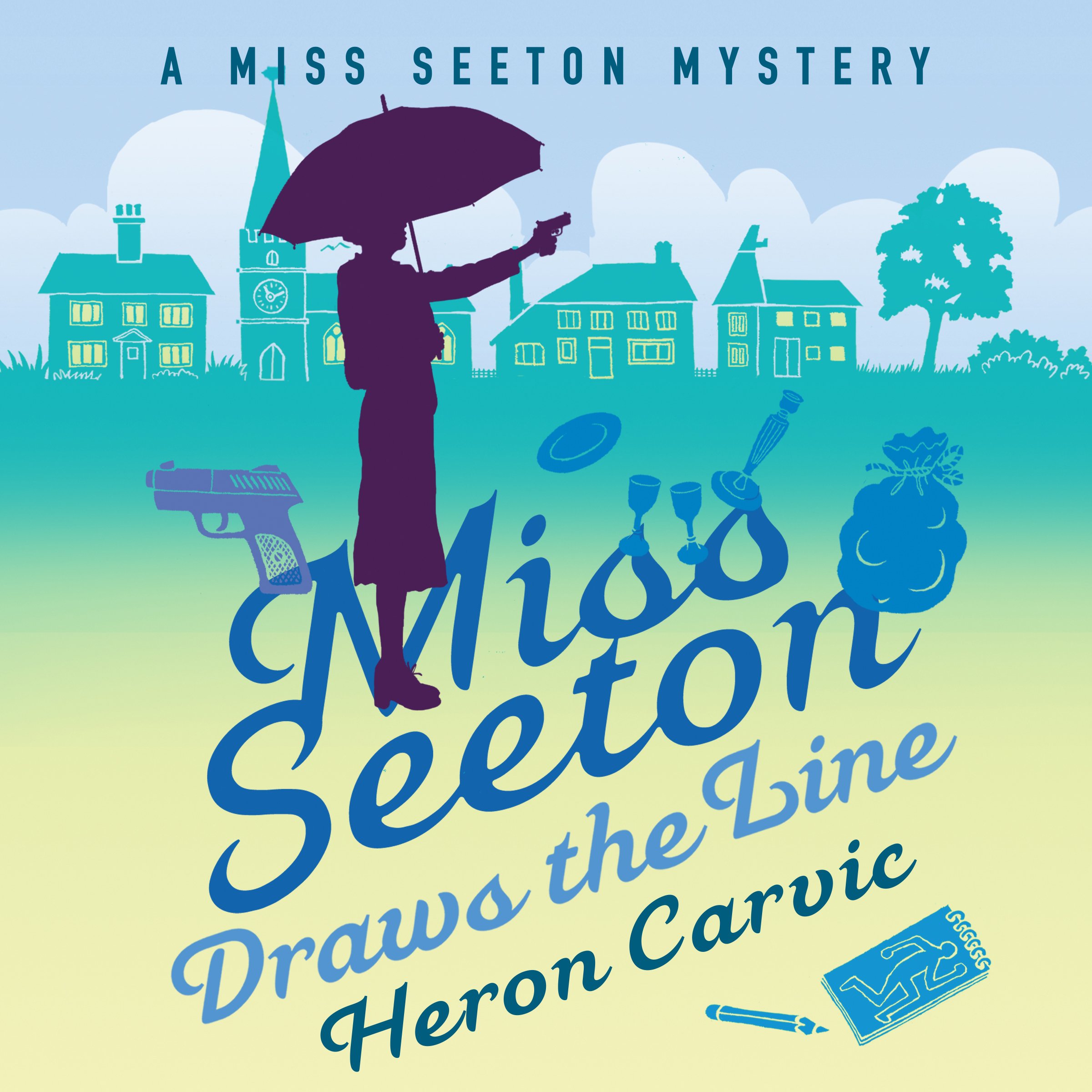 Cover art for Miss Seeton Draws the Line