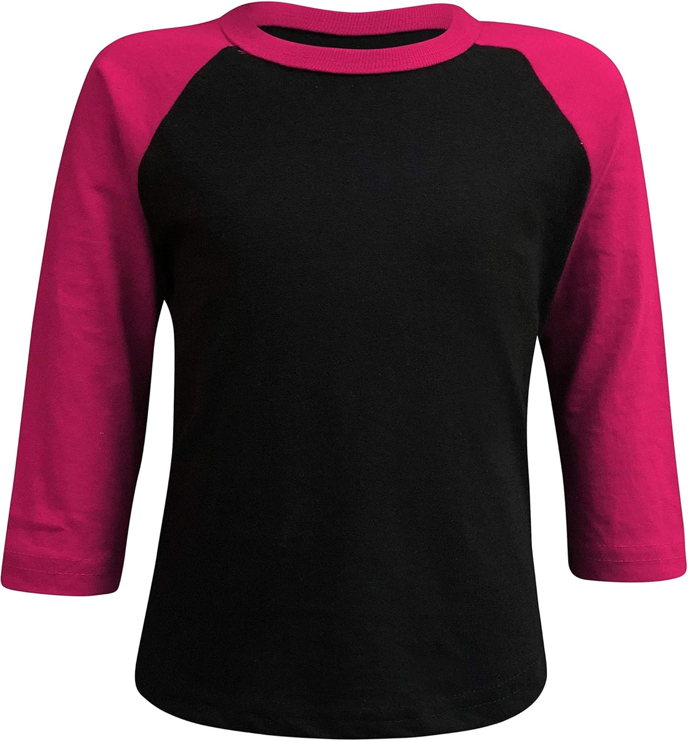 ILTEX キッズ &amp; ユース 野球 ラグランTシャツ 七分袖 幼児 ユース アスレチック ジャージ スポーツ カジュアル
