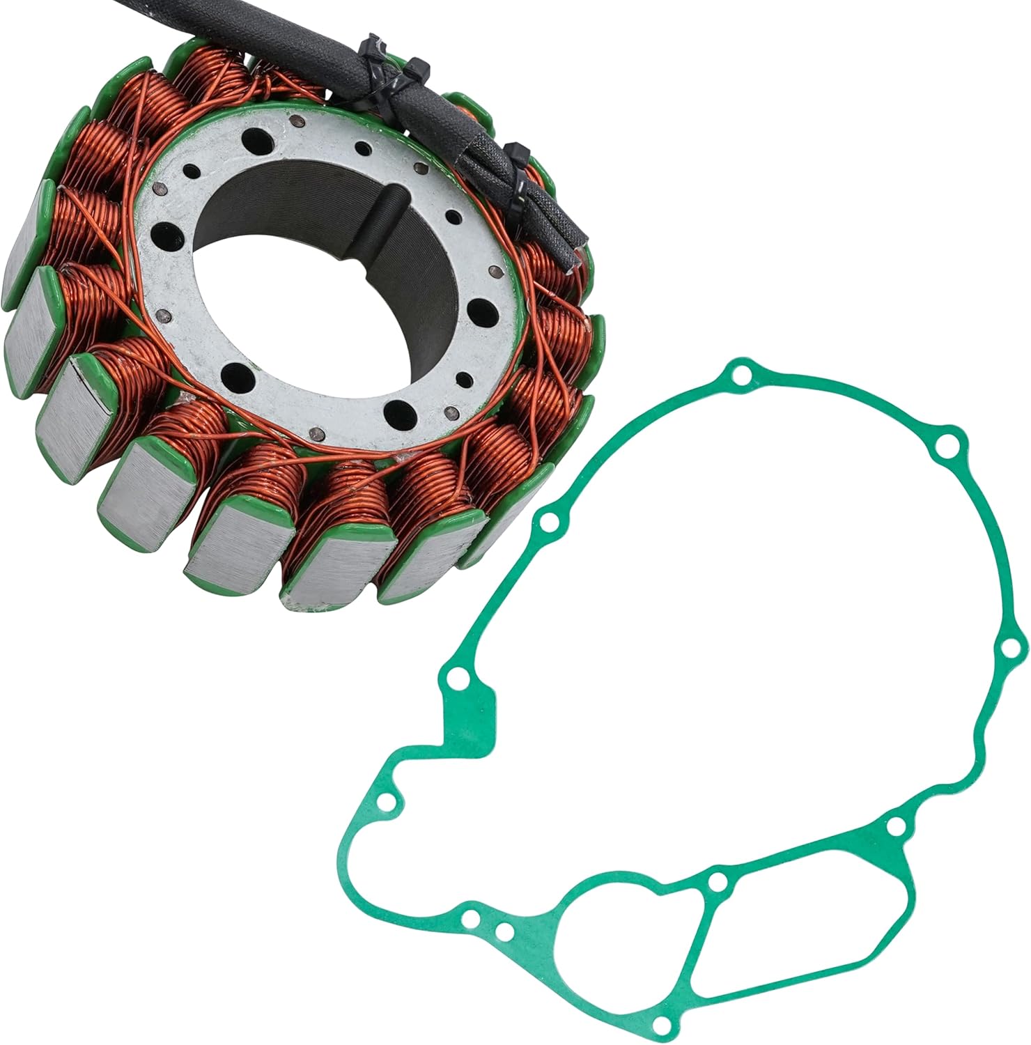 Caltric Stator and Gasket Compatible With Honda Vt1100C2 Shadow Sabre 1100 2000-2007 Magneto