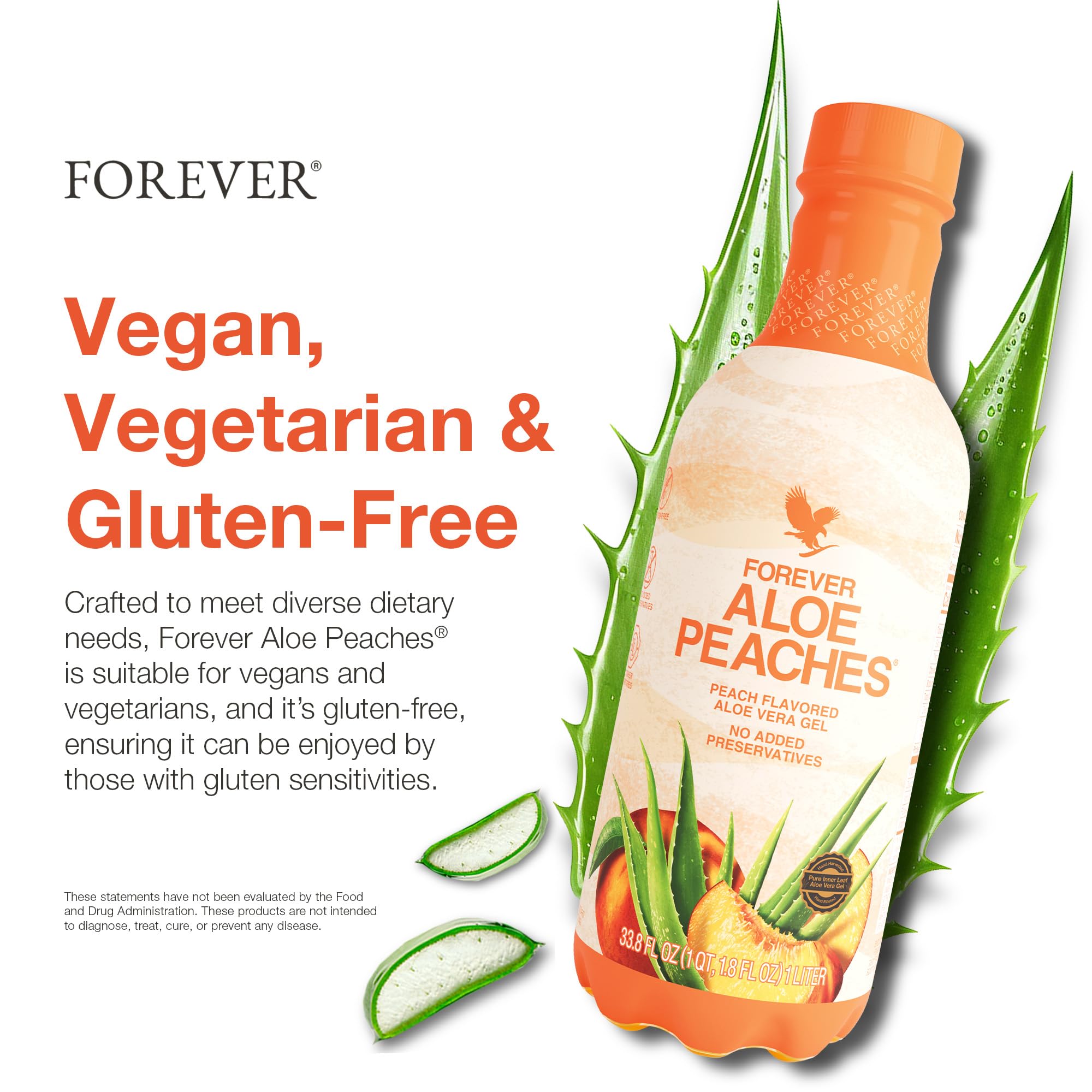 Amazon.com: Forever Living - Aloe Peaches, Pure Aloe with Real