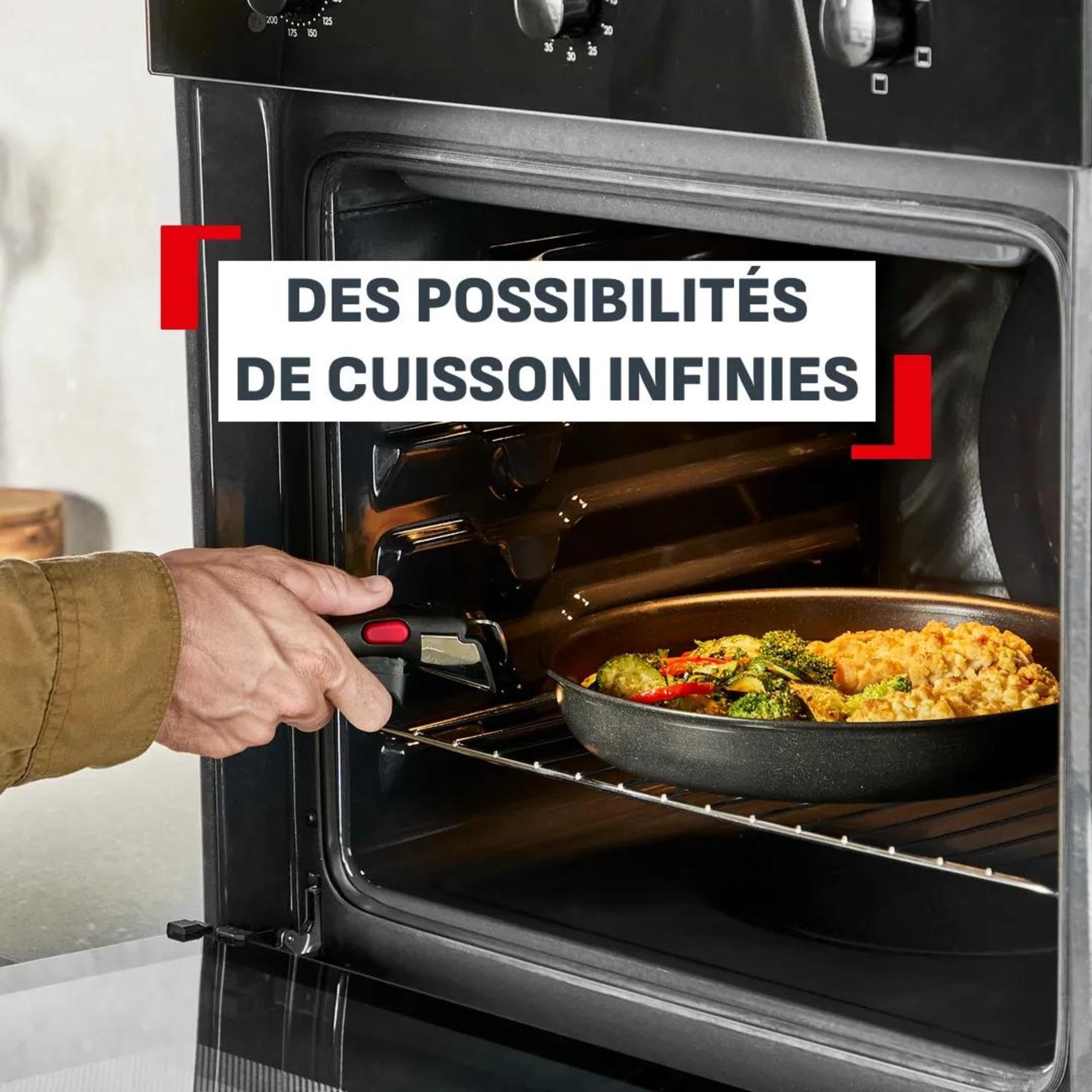 Ingenio Explore Ceramic, Batterie de cuisine 3 pièces, Revêtement en céramique antiadhésif