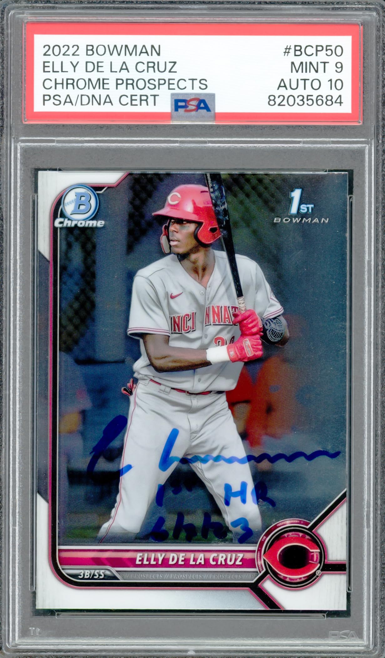 スポーツ選手 ELLY DE LA CRUZ_2022 Bowman's Best 2063_4103_3812_BCP_50_1st