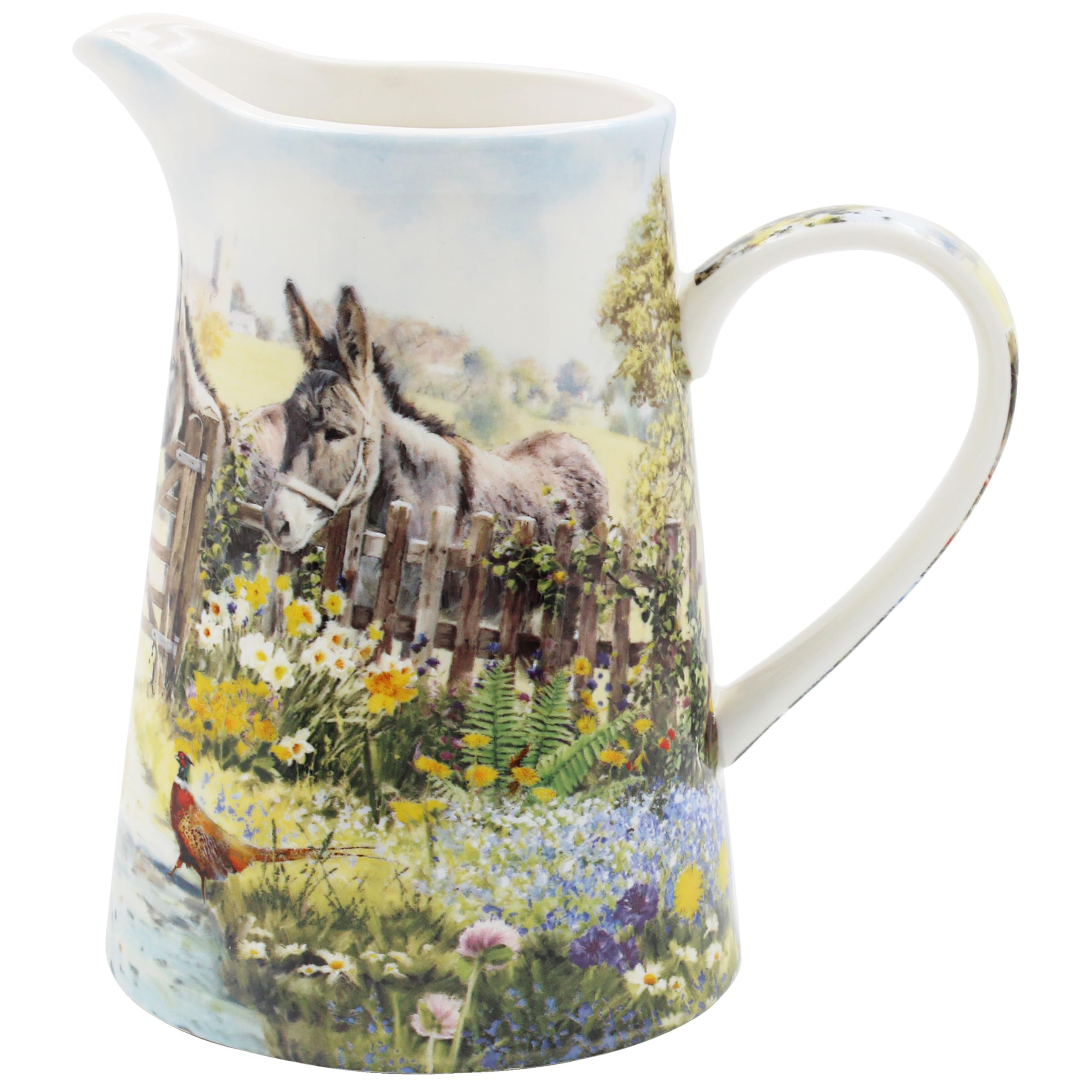 The Leonardo Collection Donkey Jug Macneil Studios for Home & Office | Stylish Cream & Milk Jug for Multiple Use in Kitchen | Ideal Ceramic or Glass Jug for Cream, Gravy & Home Décor