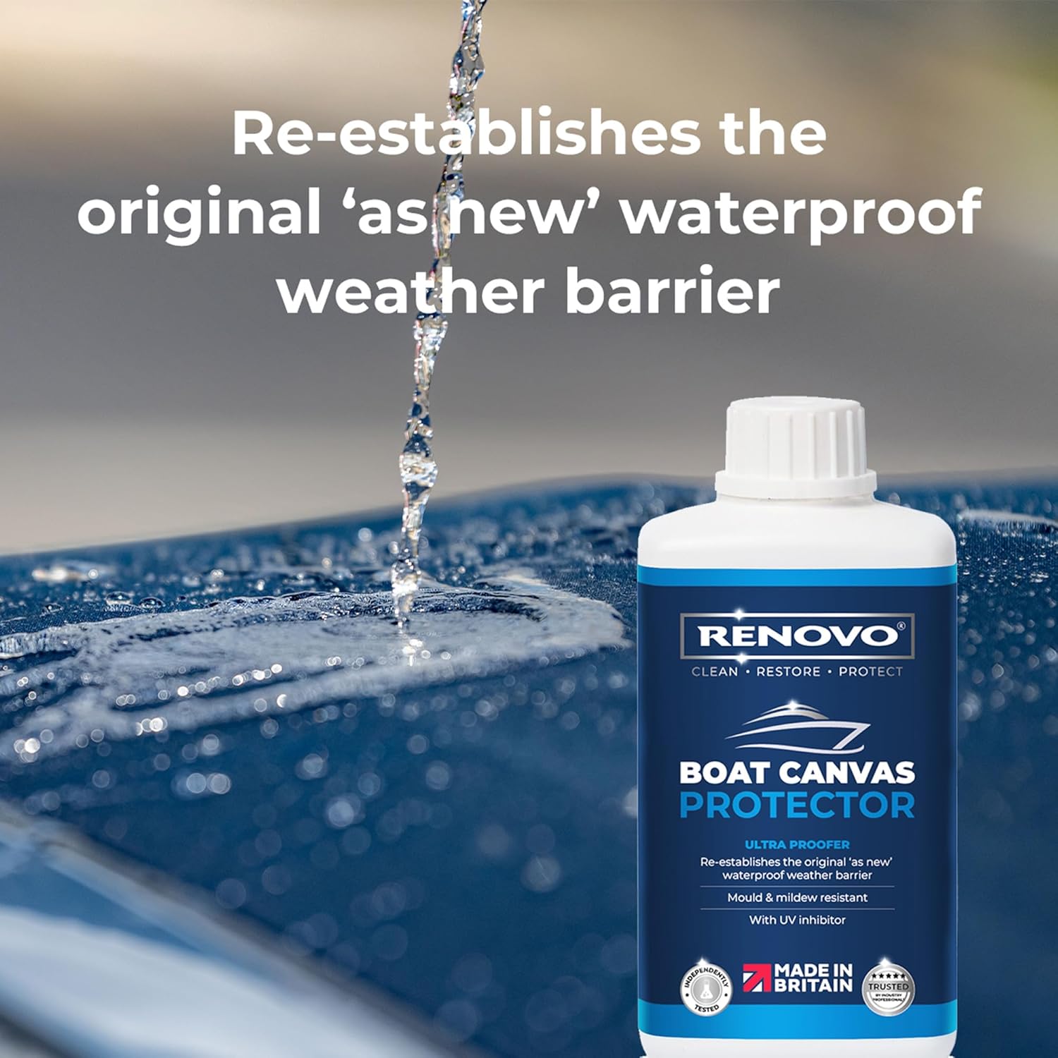 Renovo RBCUP 1129 Boat Canvas Ultra Proofer 1 Litre