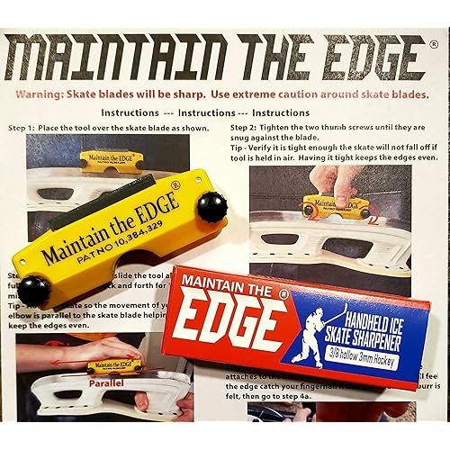 Handheld Hockey Ice Skate Sharpener