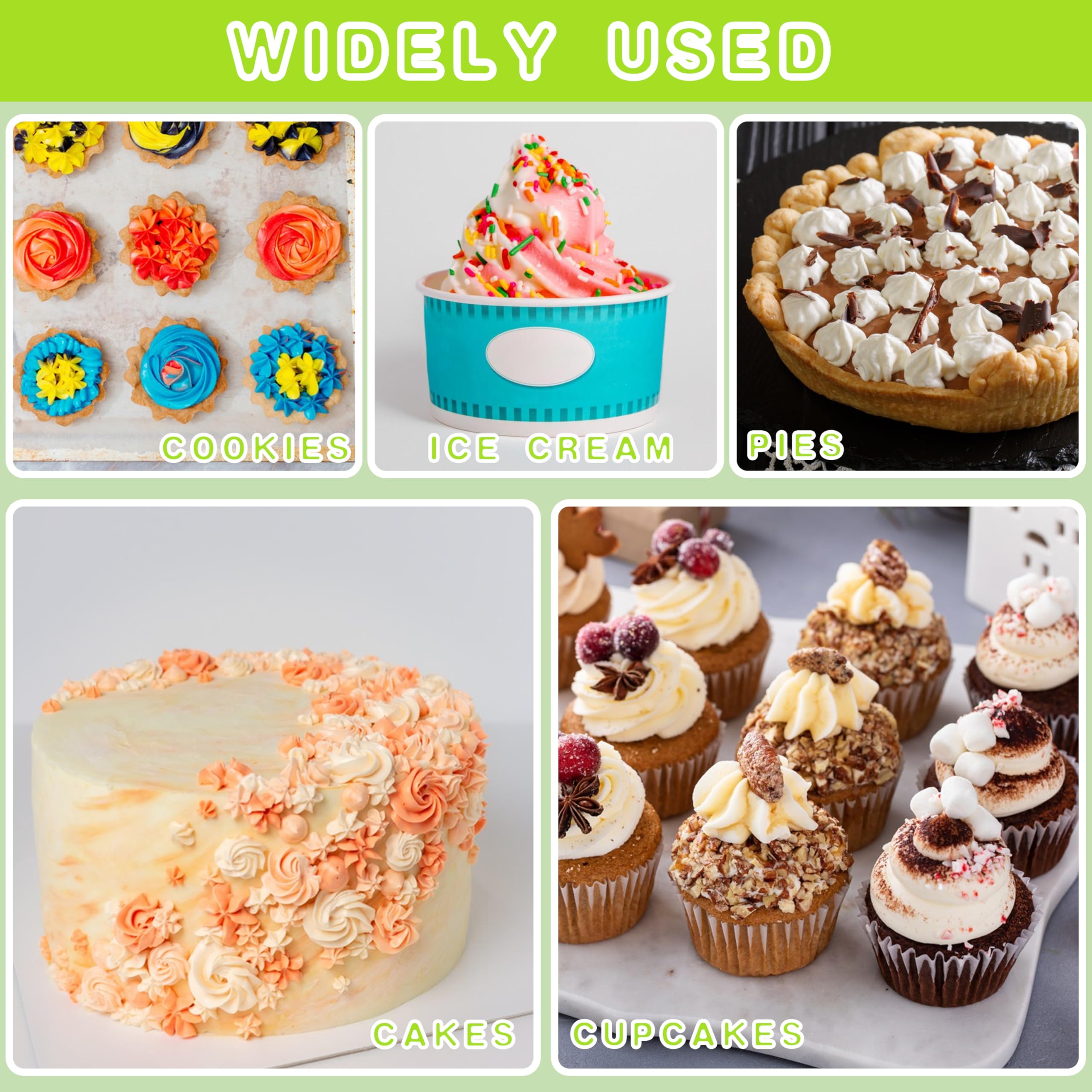 Lot De 13 Poches à Douille Avec Douilles Avec Convertisseur, Poches à Douille Et Douilles - Réutilisables Pour Gâteaux, Cupcakes, Cookies, Pâtisseries, Décoration