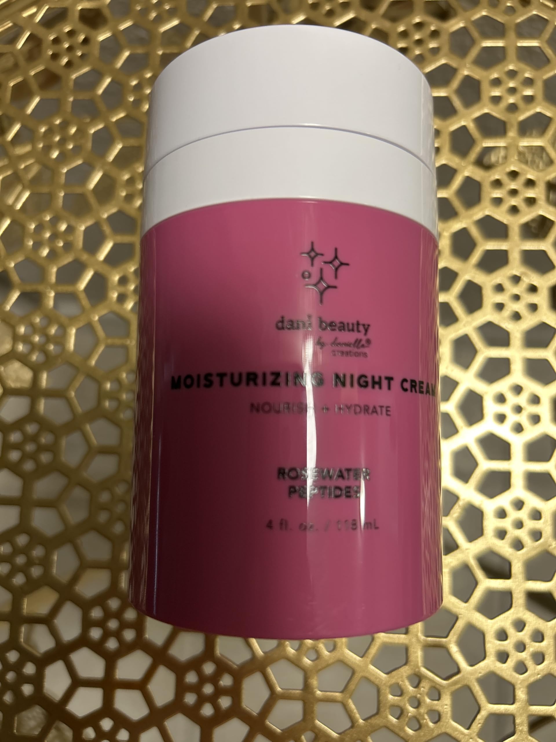Moisturizing Night Cream, Pink Container, 4 fl oz