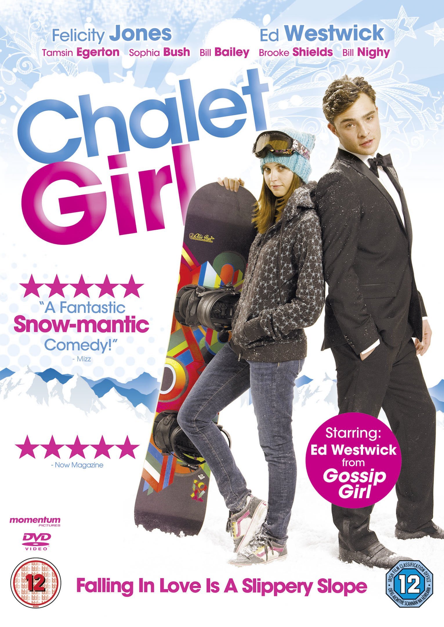 Chalet Girl [Region 2] : Felicity Jones, Ed Westwick, Tamsin Egerton, Sophia Bush, Bill Nighy, Phil Traill