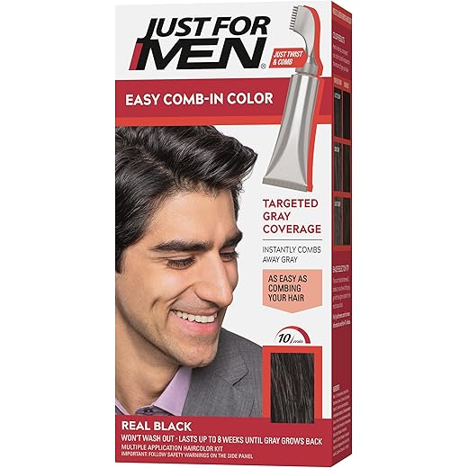 Just For Men Autostop Real Black Hair Color - 9g