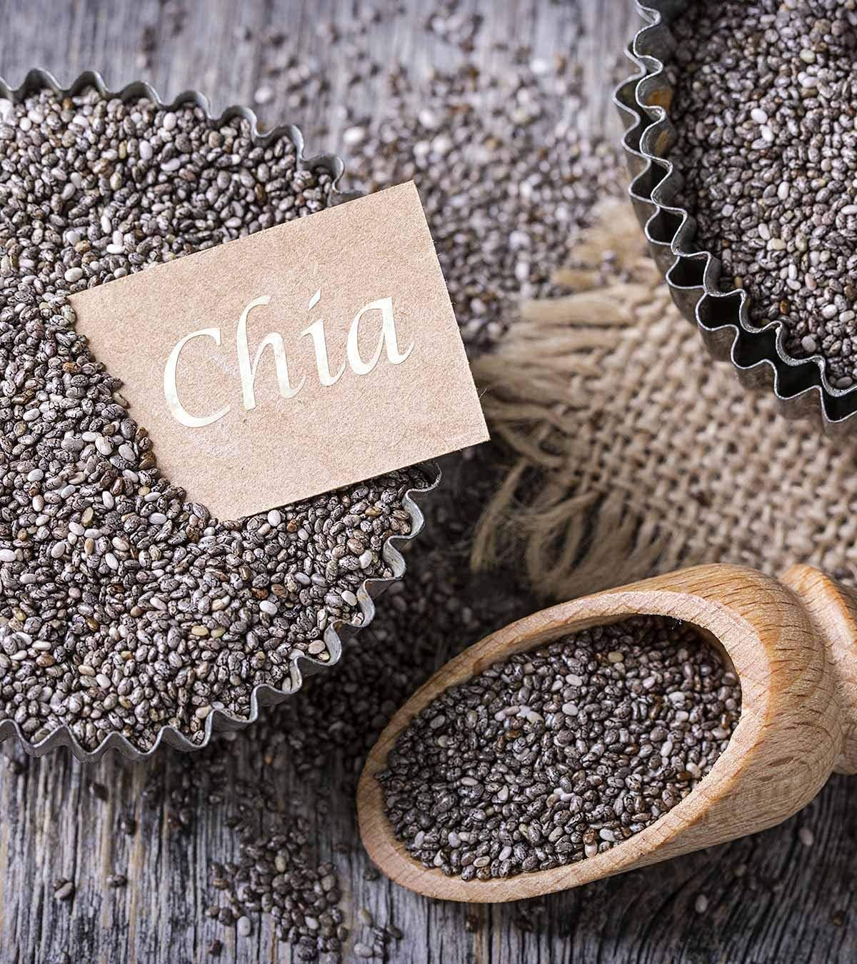 Blessfull Healing Nature Connect Chia Seeds - 1 Kg_Packing May Vary