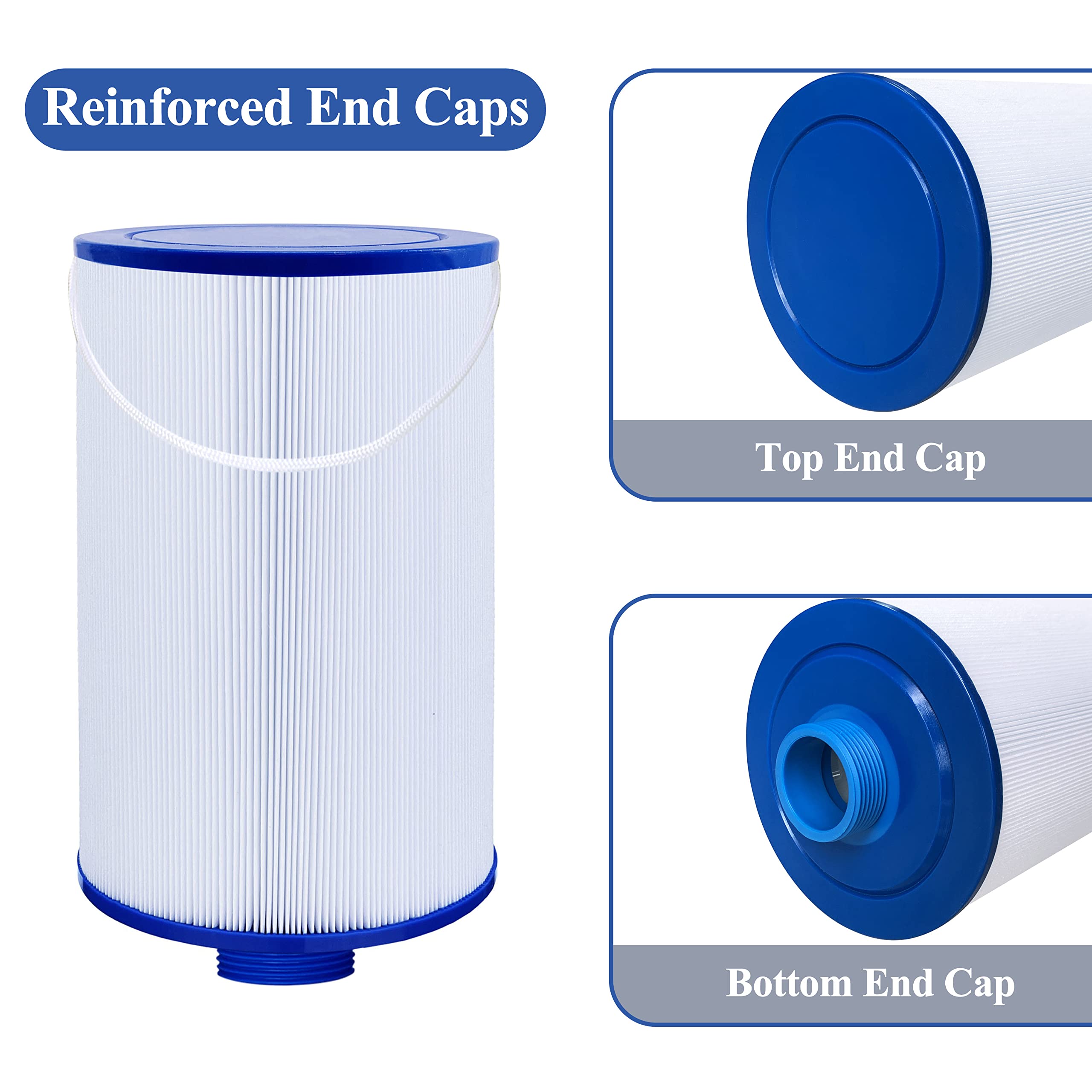 MPTThread Spa Filter Compatible with Watkins 303279(not 303263), FC