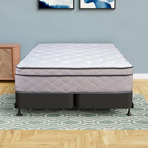 Treaton Colchón enrollado con bobina de bolsillo superior de 13 pulgadas tamaño Queen