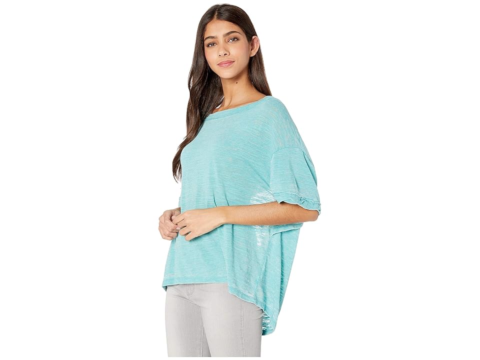 

Free People Viola Tee (Ocean Blue) Women's T Shirt