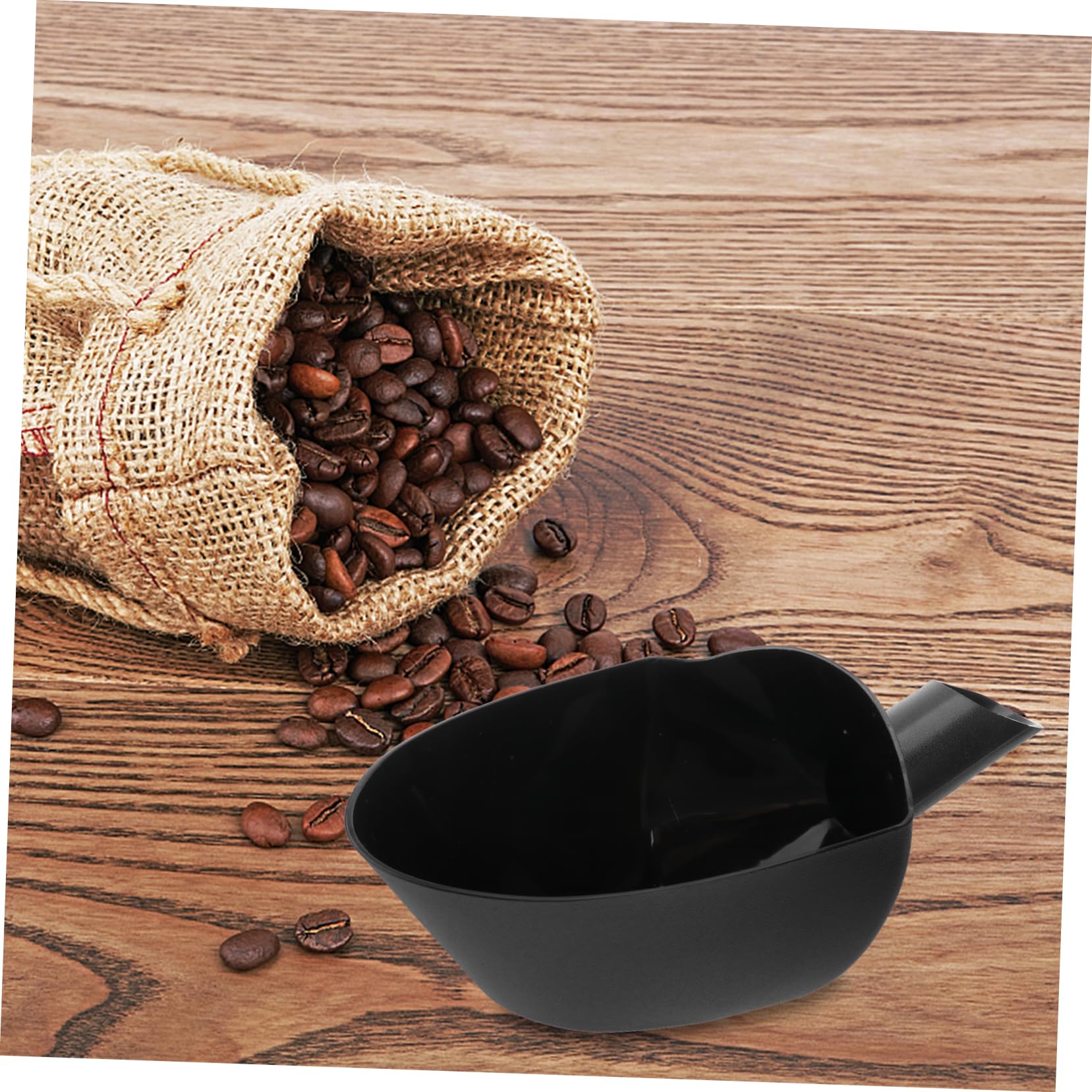 TOPBATHY 2 Piezas Pala De Comida Alimento Pala De Palomitas De Maíz El Grano De Café Pala Multifuncional Cucharada De Harina Cucharada De Granos De Café Tostador De Café Alta Capacidad