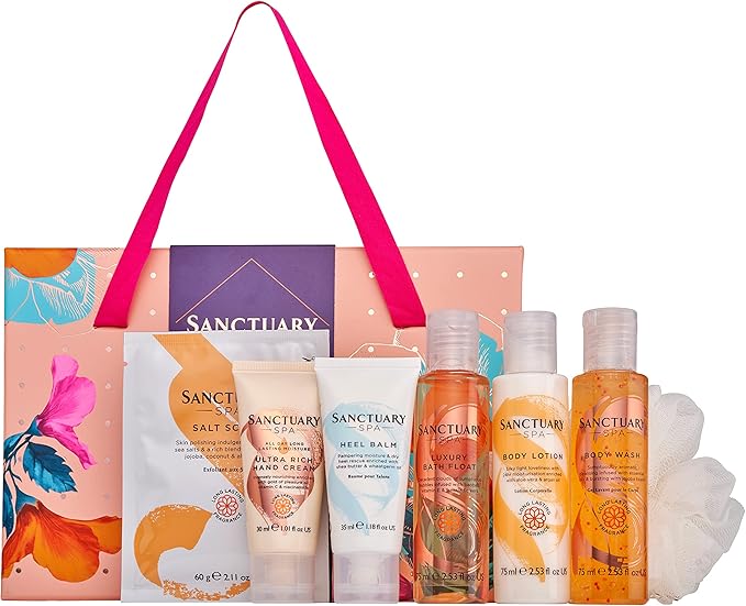 Sanctuary Spa Perfect Pamper Parcel Gift Set for Women, For Birthday