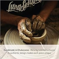 Vista 8 de Luna Sundara Auténtico soporte para palitos de Palo Santo de cerámica de Perú y soporte para incienso, incluye 5 palitos de Palo Santo hechos a mano