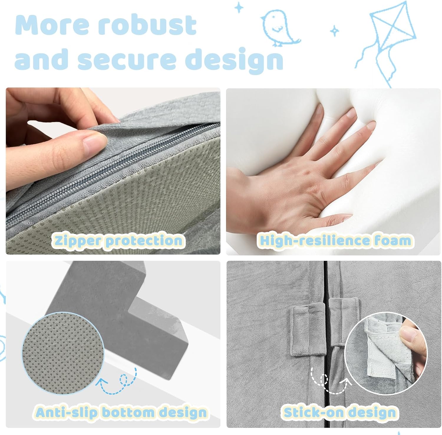 7-Piece Toddler Climbing Toys Indoor, Foam Climbing Blocks Soft Play Structures, Climbing Toys for 1 Year Old, Multi-Color Combinations Climbing Blocks, Indoor for Toddler1-3, Infant, Baby