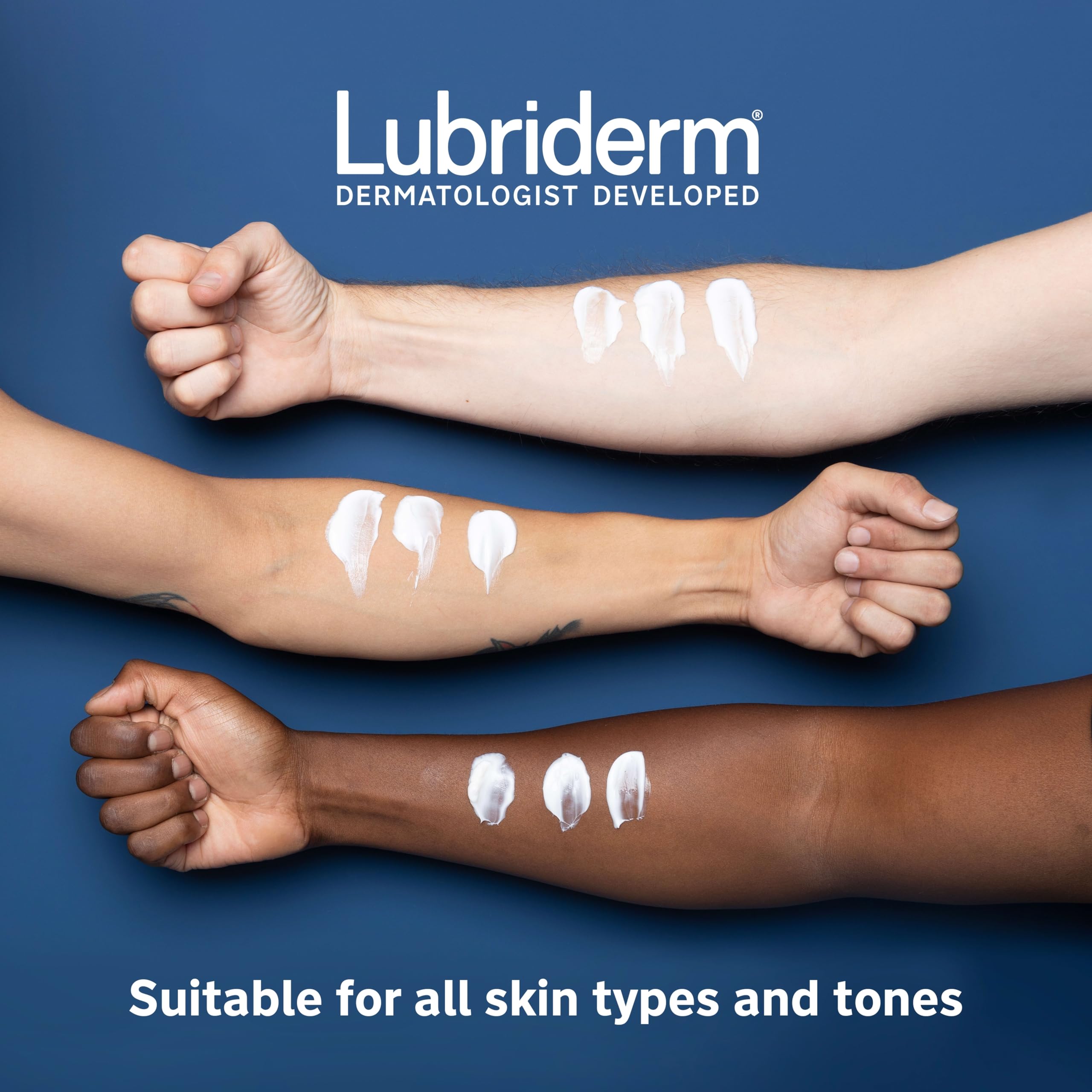 Lubriderm Advanced Therapy Moisturizing Lotion with Vitamins E and B5, Deep Hydration for Extra Dry Skin, Non-Greasy Formula, 32 fl. oz