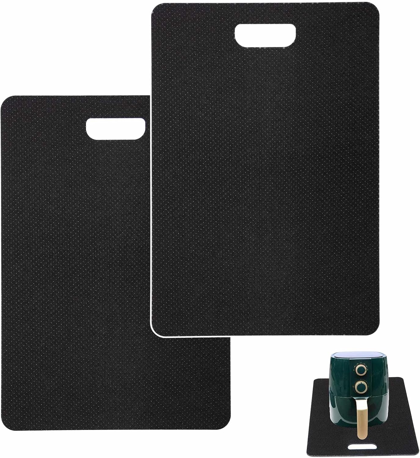 LAJEF Heat Resistant Mat for Air Fryer, 2 Pcs Air Fryer Mat