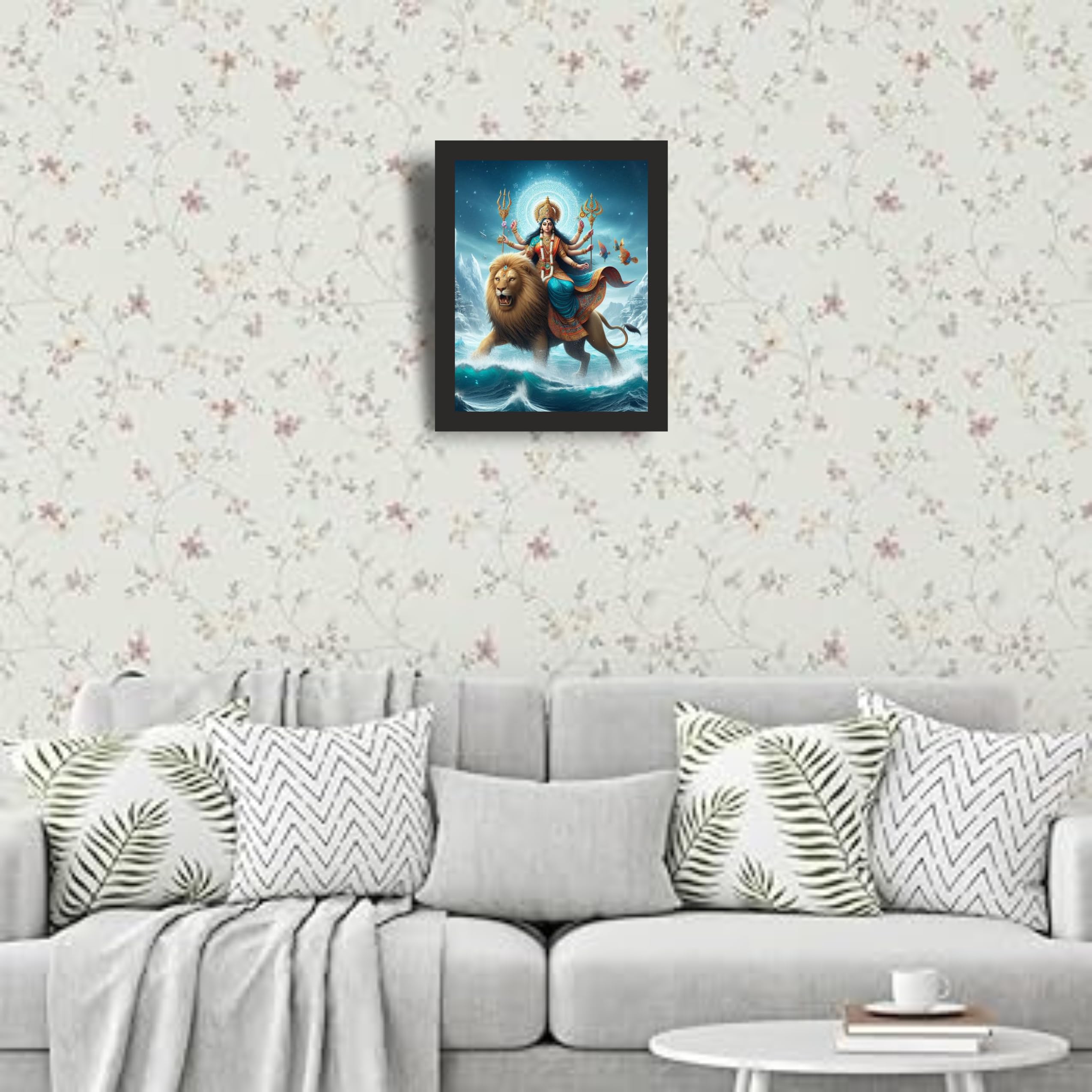 Serene Durga: 12x15 – view 2