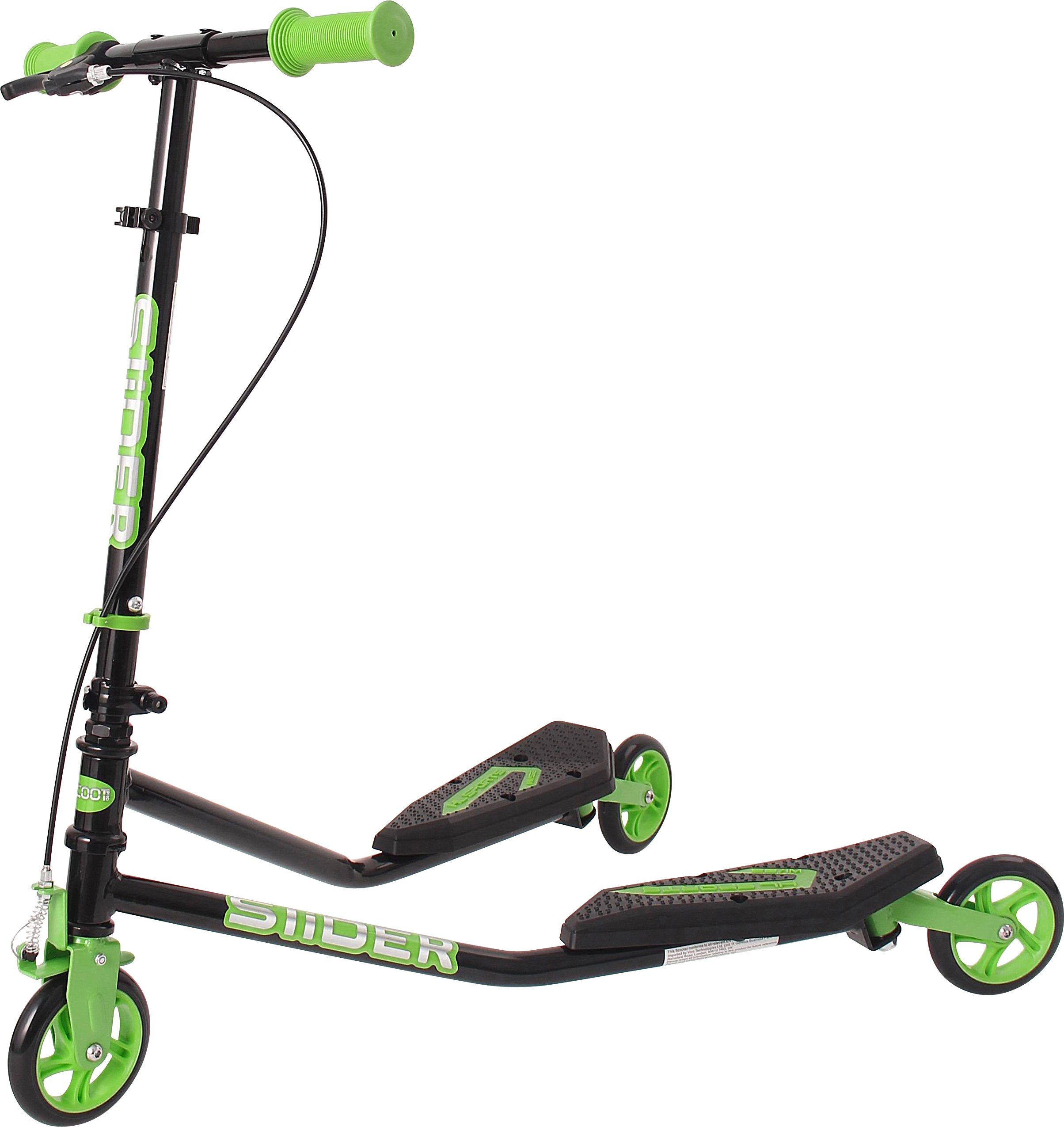 iScoot© Pro V3 Tri Push Swing Scooter Winged Speeder Tri Wheel 3 Wheel Kick Scooter Bobbi Board for Boys/Girls/Children Kickboard